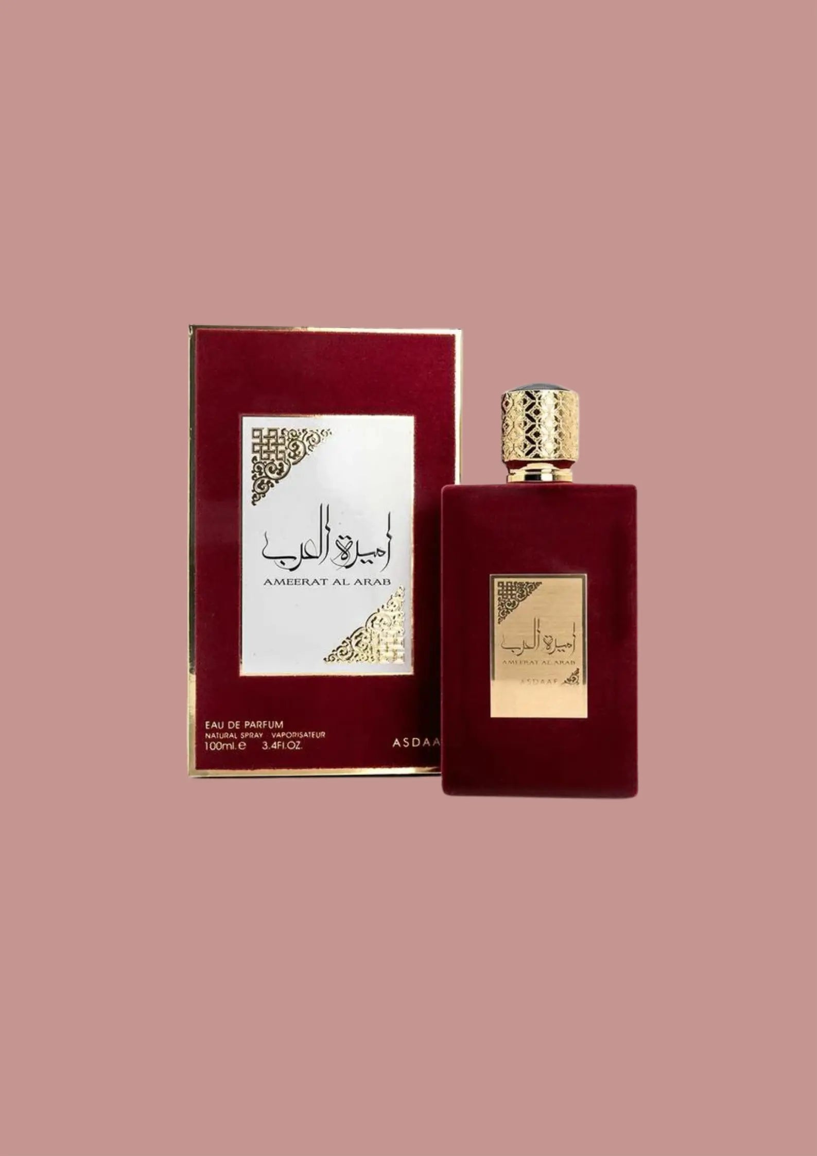 Eau de parfum Ameerat Al Arab rouge - Asdaaf 100 ML Inspiration : My Way - Giorgio Armani