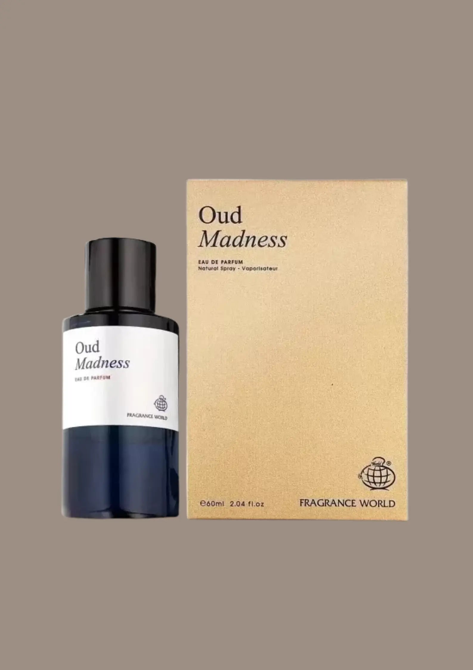 Eau de parfum Oud Madness - Fragrance World 60 ML Inspiration : Oud Maracujà - Maison Crivelli