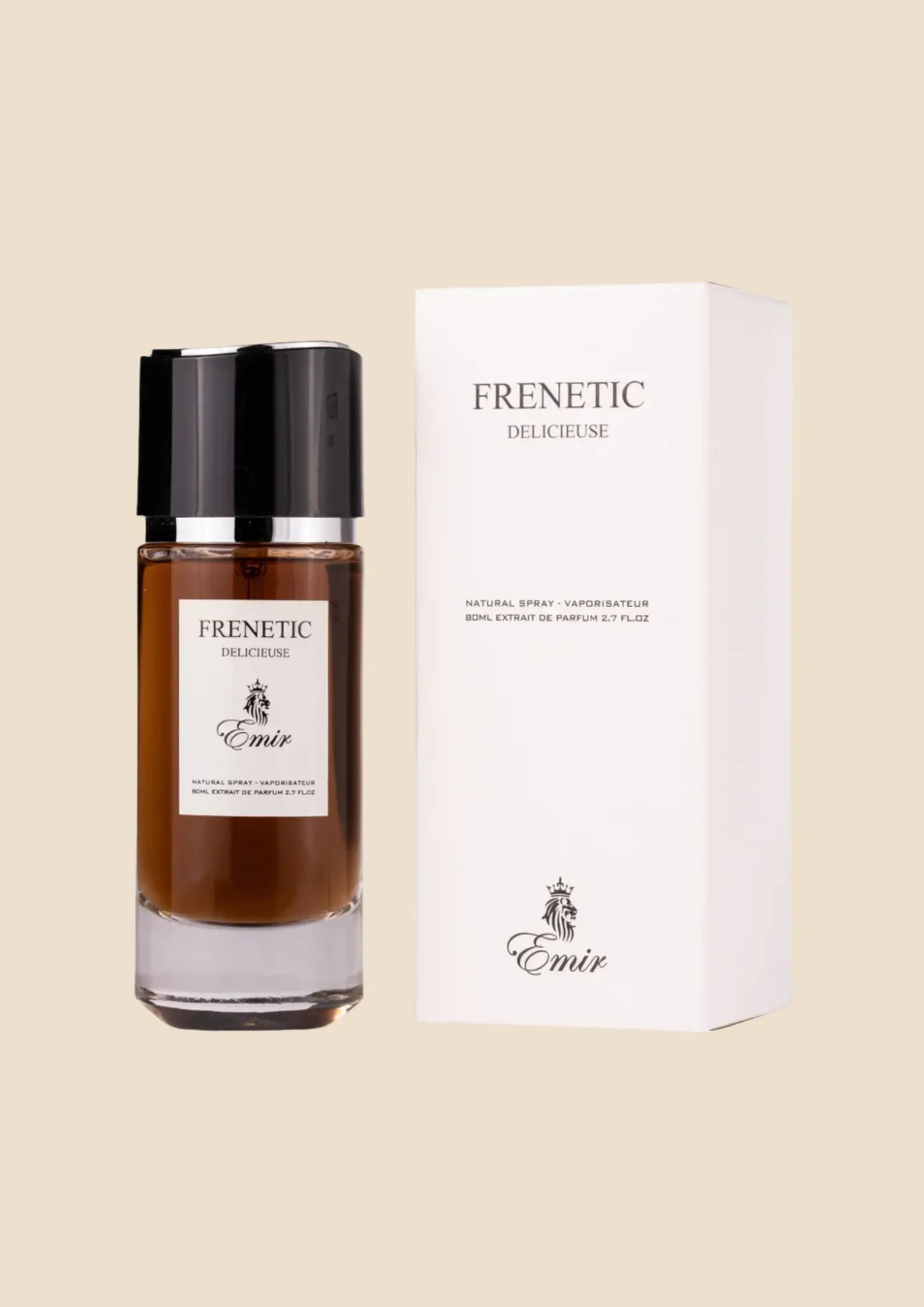 Extrait de parfum Frenetic Delicieuse - Emir 80 ML Inspiration : Fève Délicieuse - Dior