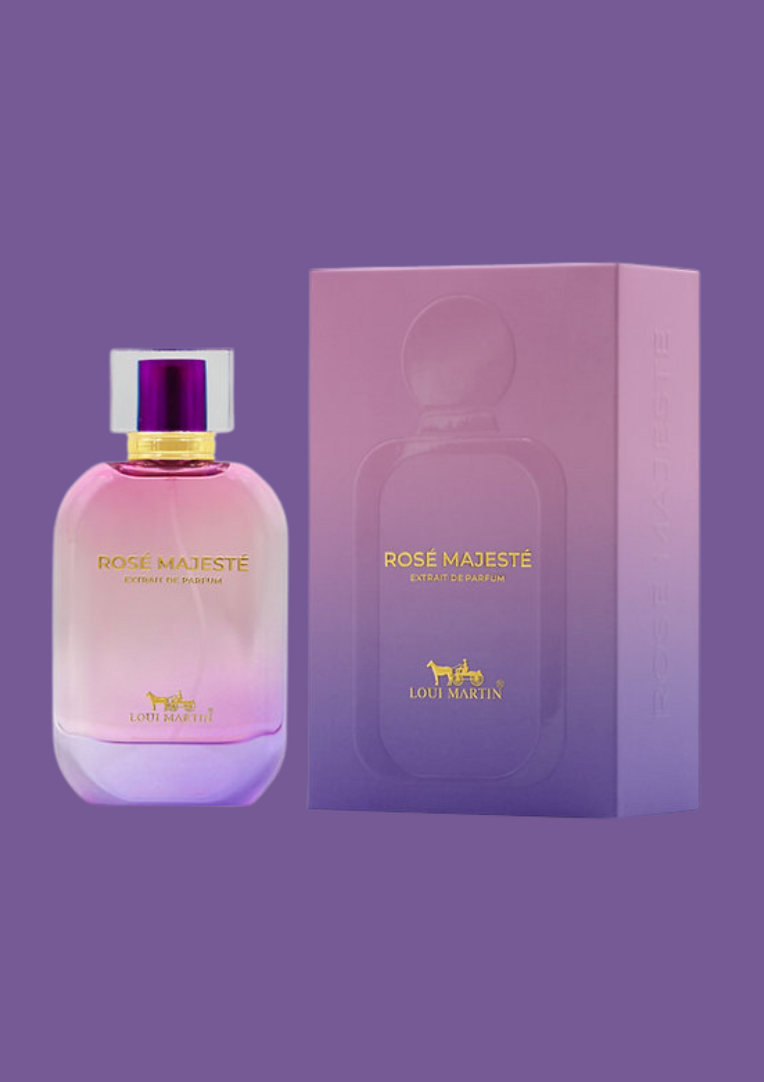 Extrait de parfum Rosé Majésté - Loui Martin 100 ML