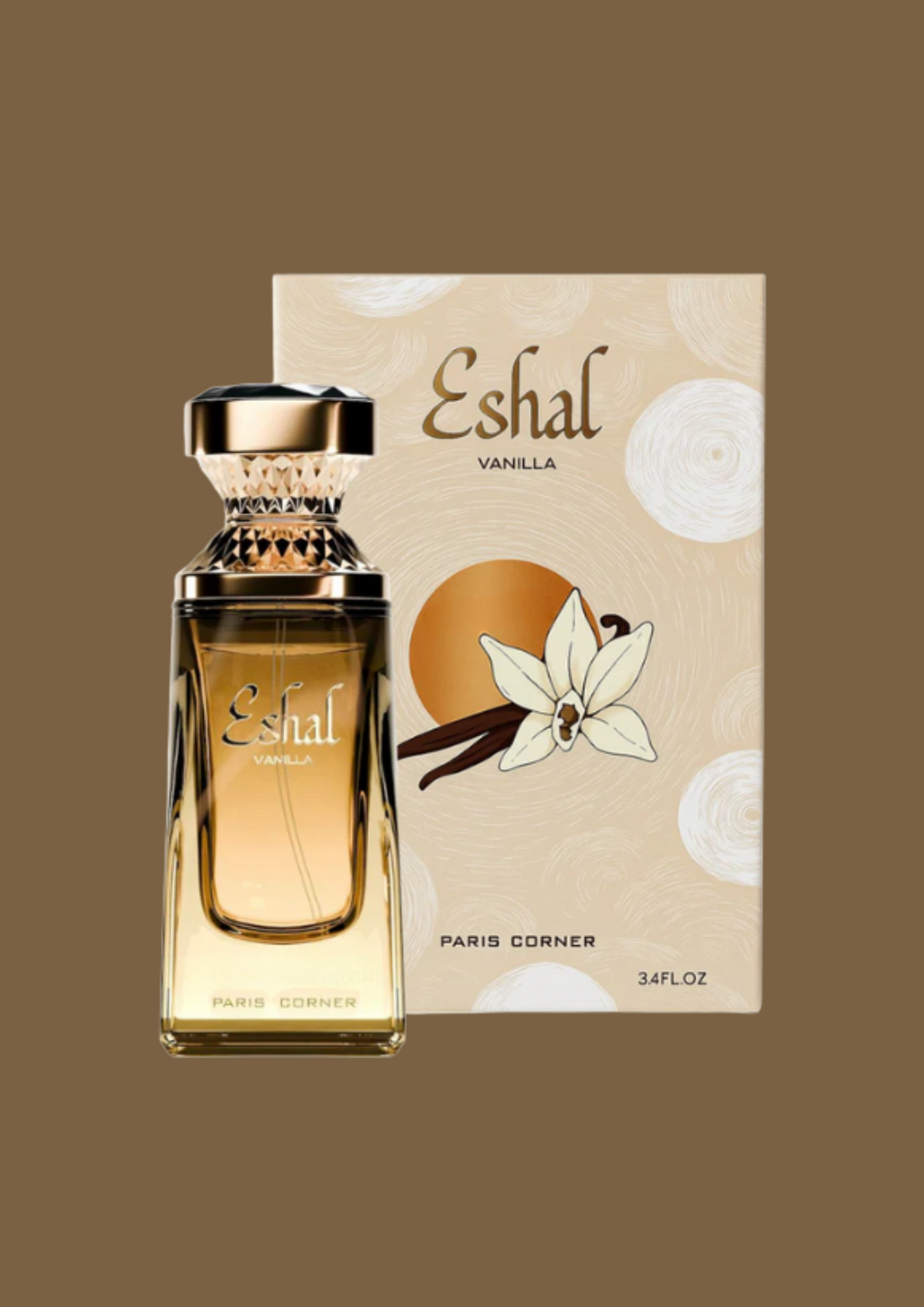 Eau de parfum Eshal Vanilla - Paris Corner 100 ML