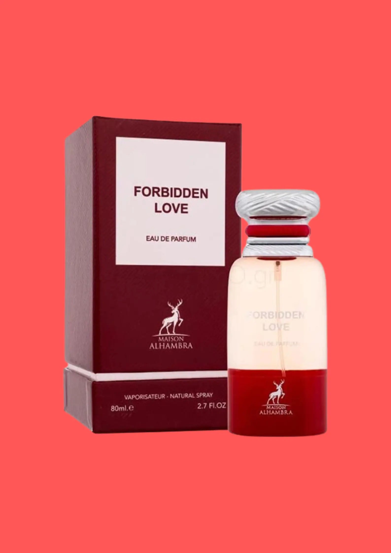 Eau de Parfum Forbidden Love - Maison Alhambra 80 ML Inspiration : Lost Cherry - Tom Ford