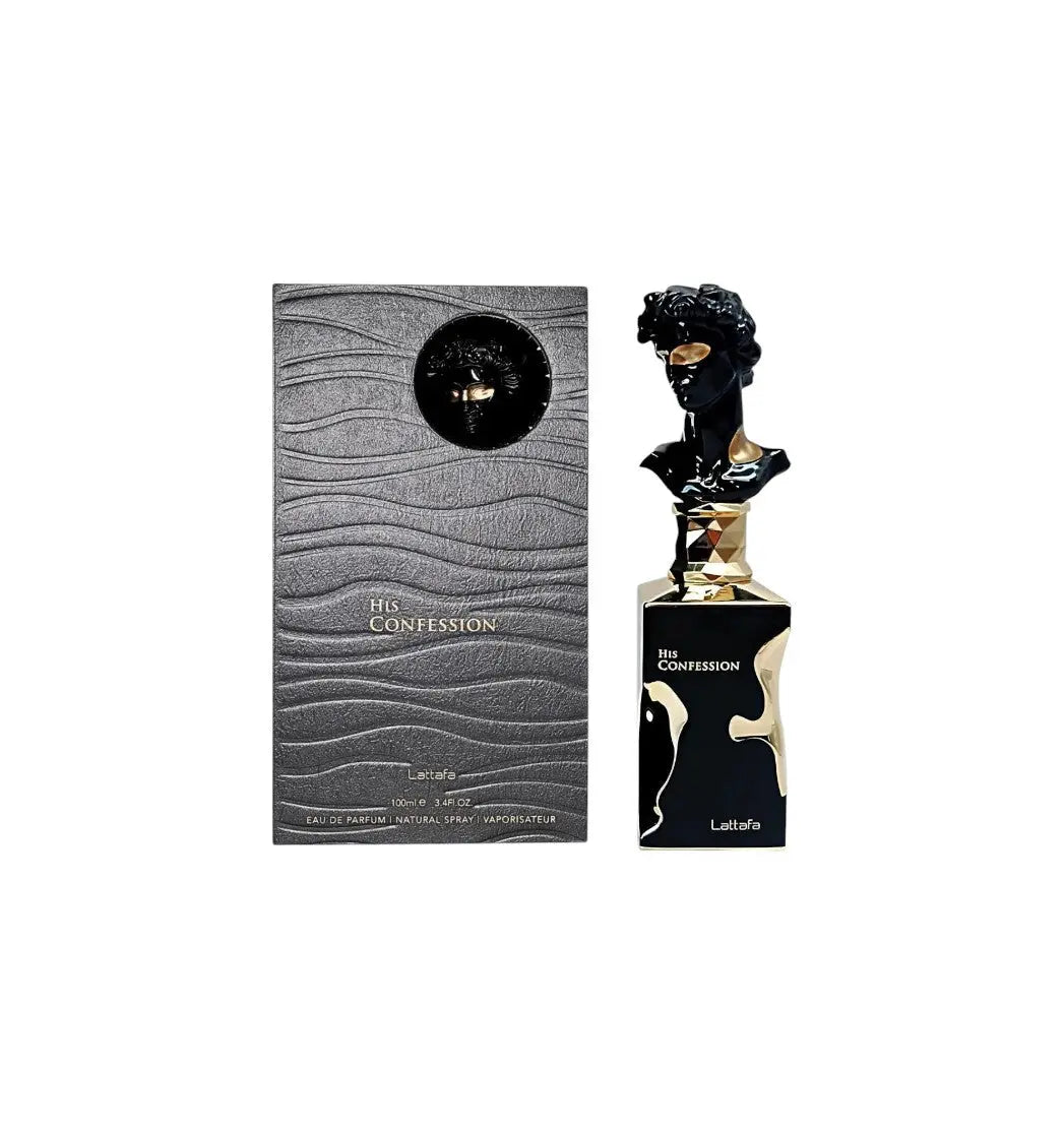Eau de Parfum His Confession Lattafa 100 ML - PDS SHOP