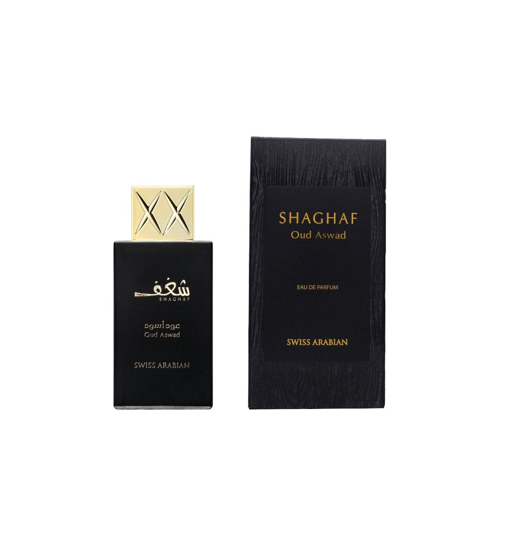 Eau de Parfum SHAGHAF Oud Aswad Swiss Arabian 75 ML - PDS SHOP
