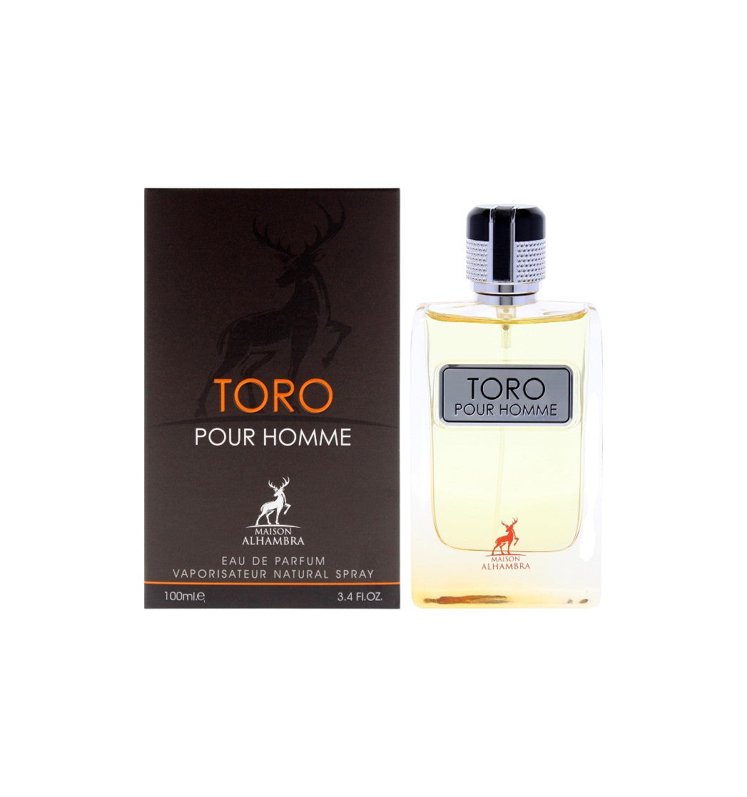 Eau de parfum TORO Pour Homme Maison Alhambra 100 ML - PDS SHOP