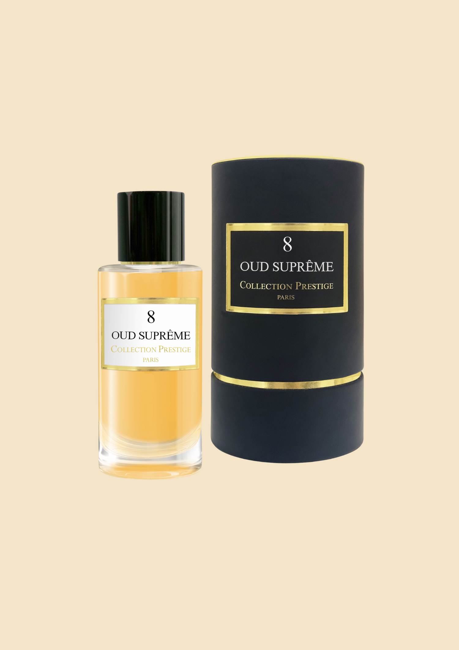 Extrait de Parfum Oud Suprême N°8 - Collection Prestige Paris 50 ML