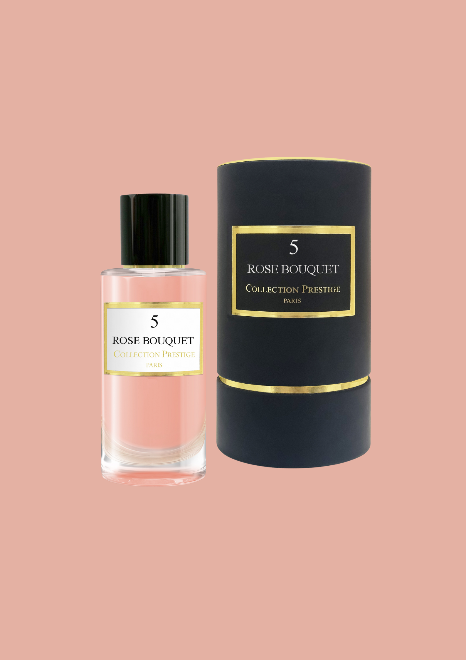 Extrait de Parfum Rose Bouquet N°5 - Collection Prestige Paris 50 ML