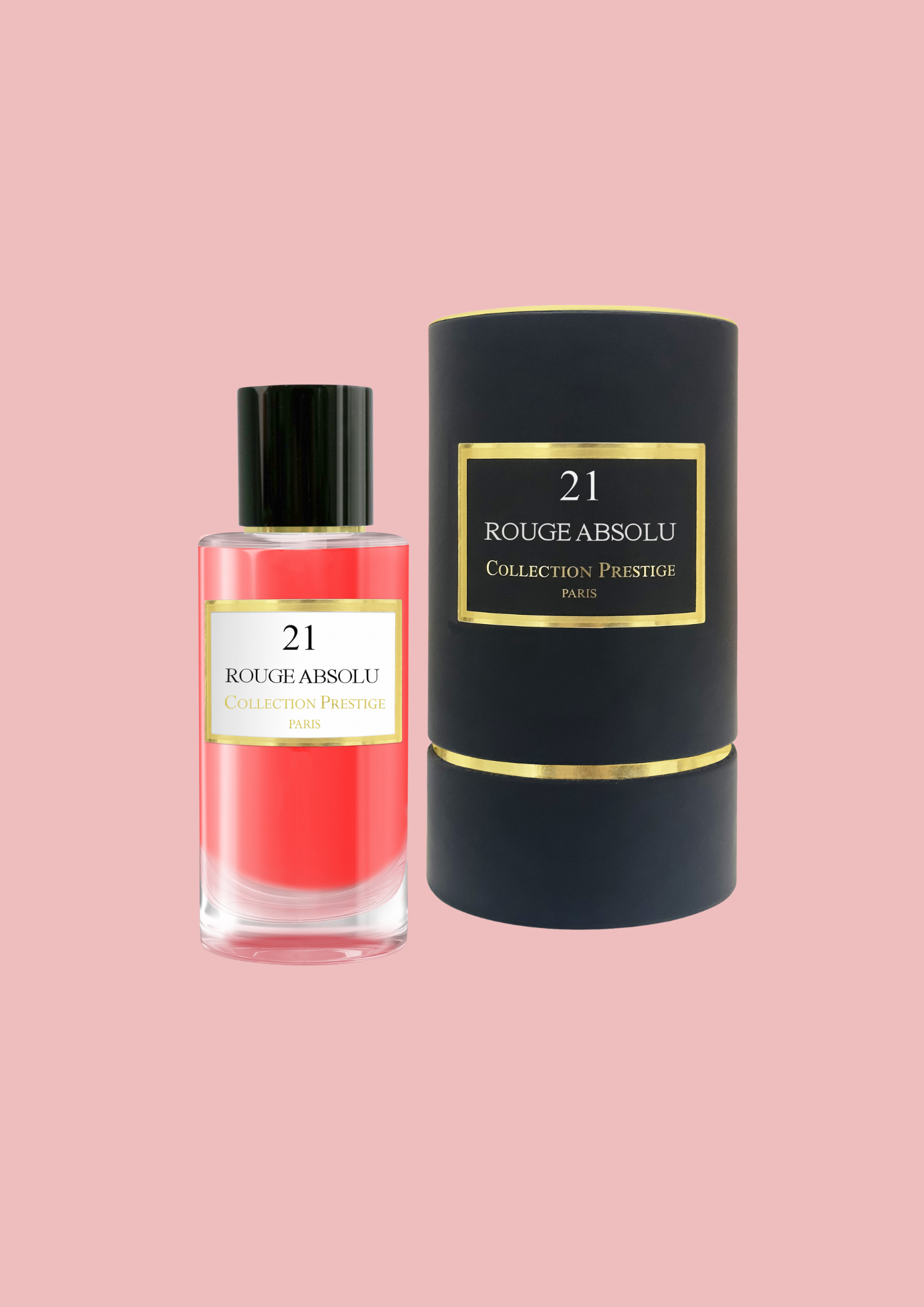 Extrait de Parfum Rouge Absolu N°21 - Collection Prestige Paris 50 ML