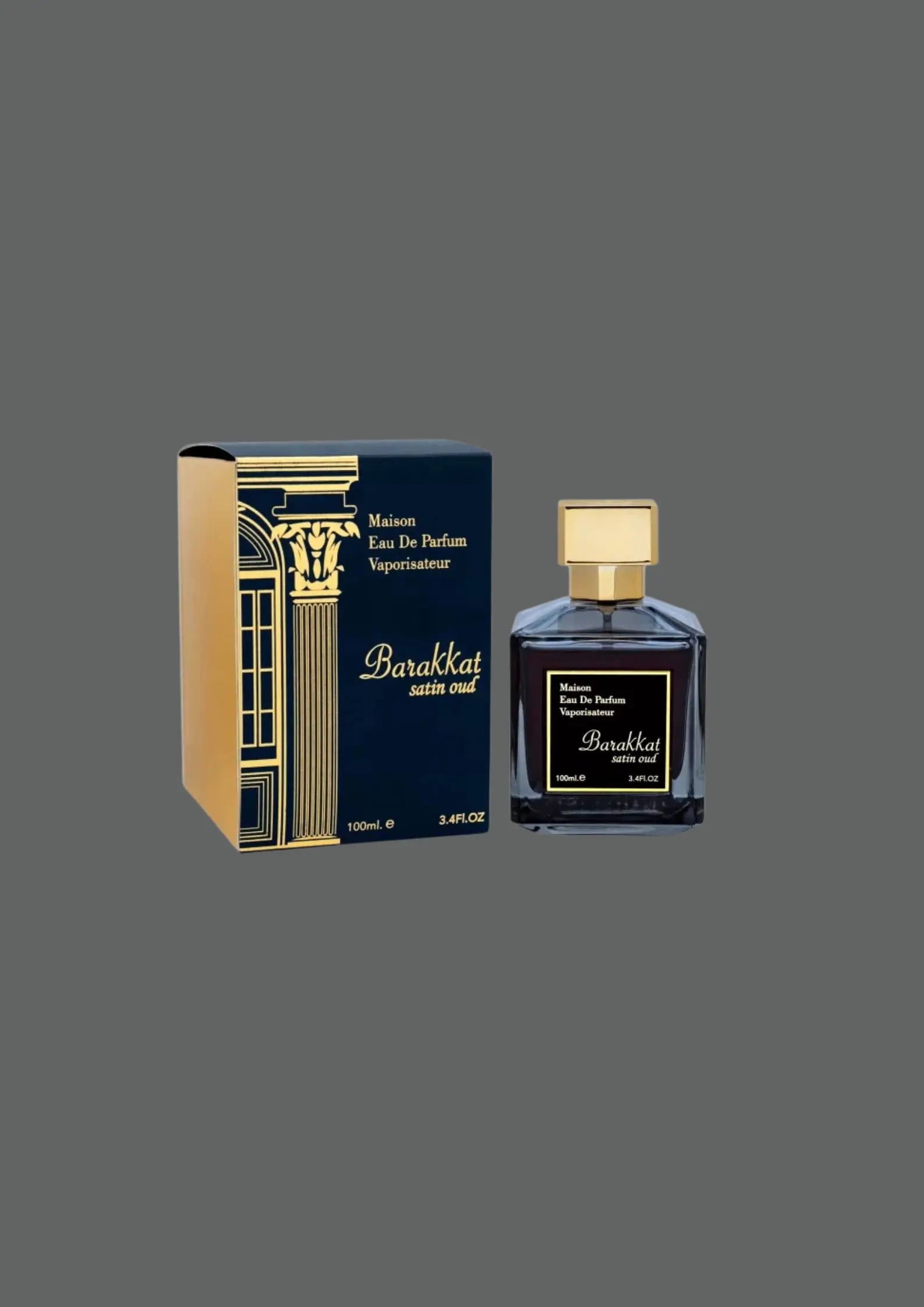 Eau de Parfum Barakkat Satin Oud - Fragrance World 100 ML Inspiration : Oud Satin Mood - Maison Francis Kurkdjian