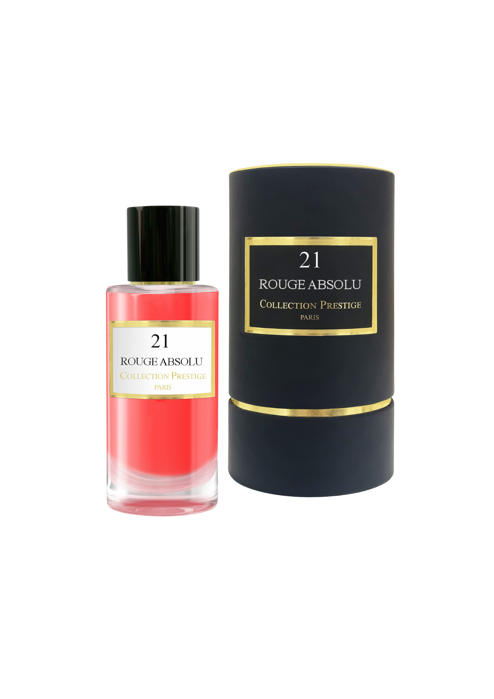 Extrait de Parfum Rouge Absolu N°21 Collection Prestige Paris 50 ML - PDS SHOP