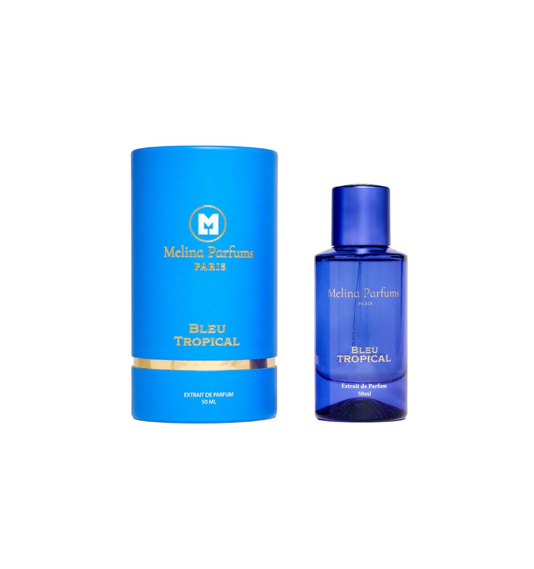 Extrait de parfum BLEU TROPICAL Collection Melina Parfums 50 ML - PDS SHOP
