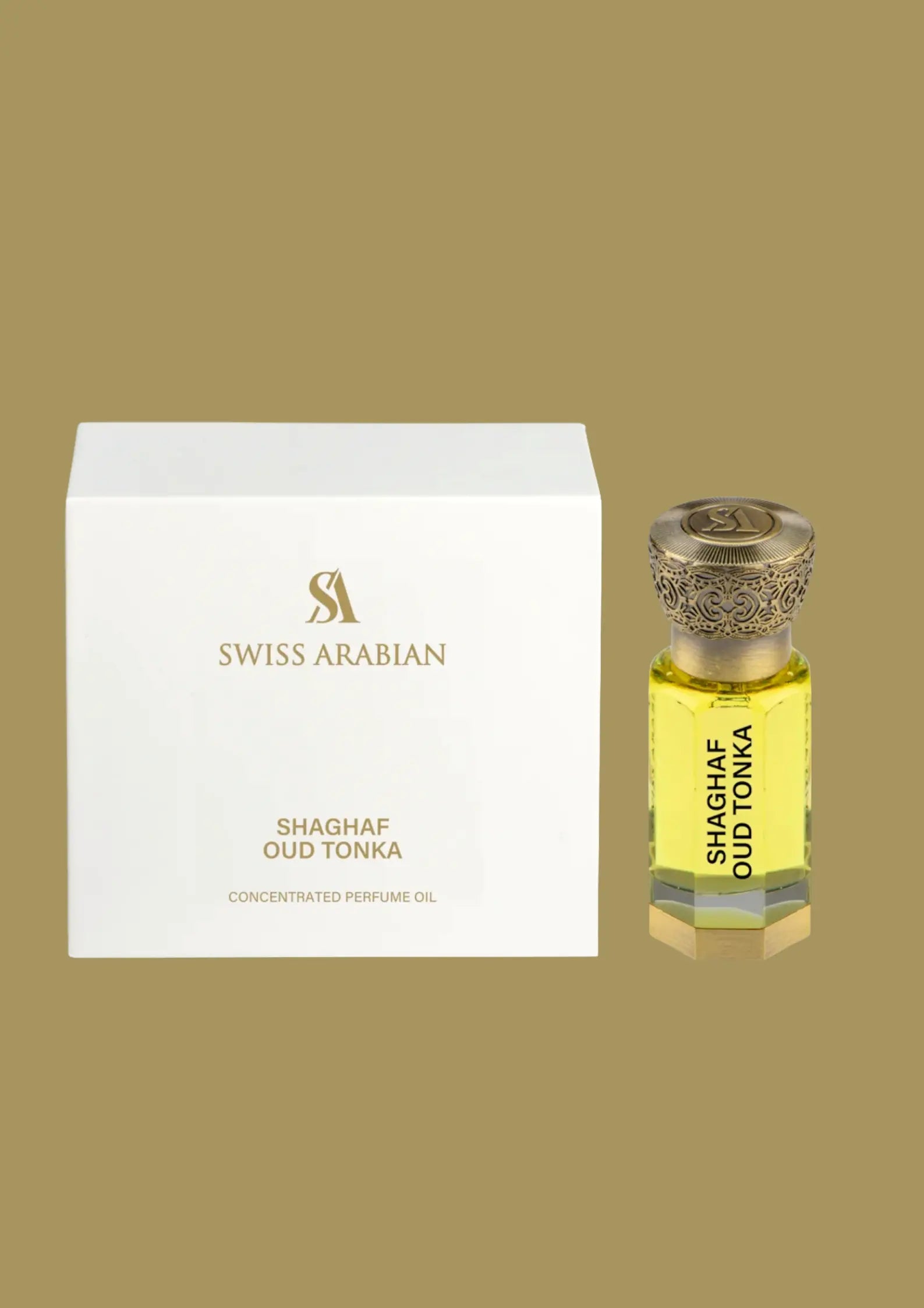 Huile Parfumé OUD TONKA - Swiss Arabian 12 ML Swiss Arabian