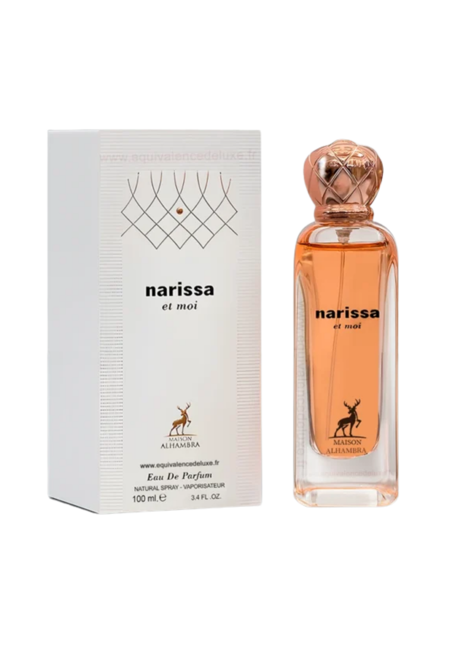 Eau de parfum Narissa et Moi - Maison Alhambra 100 ML