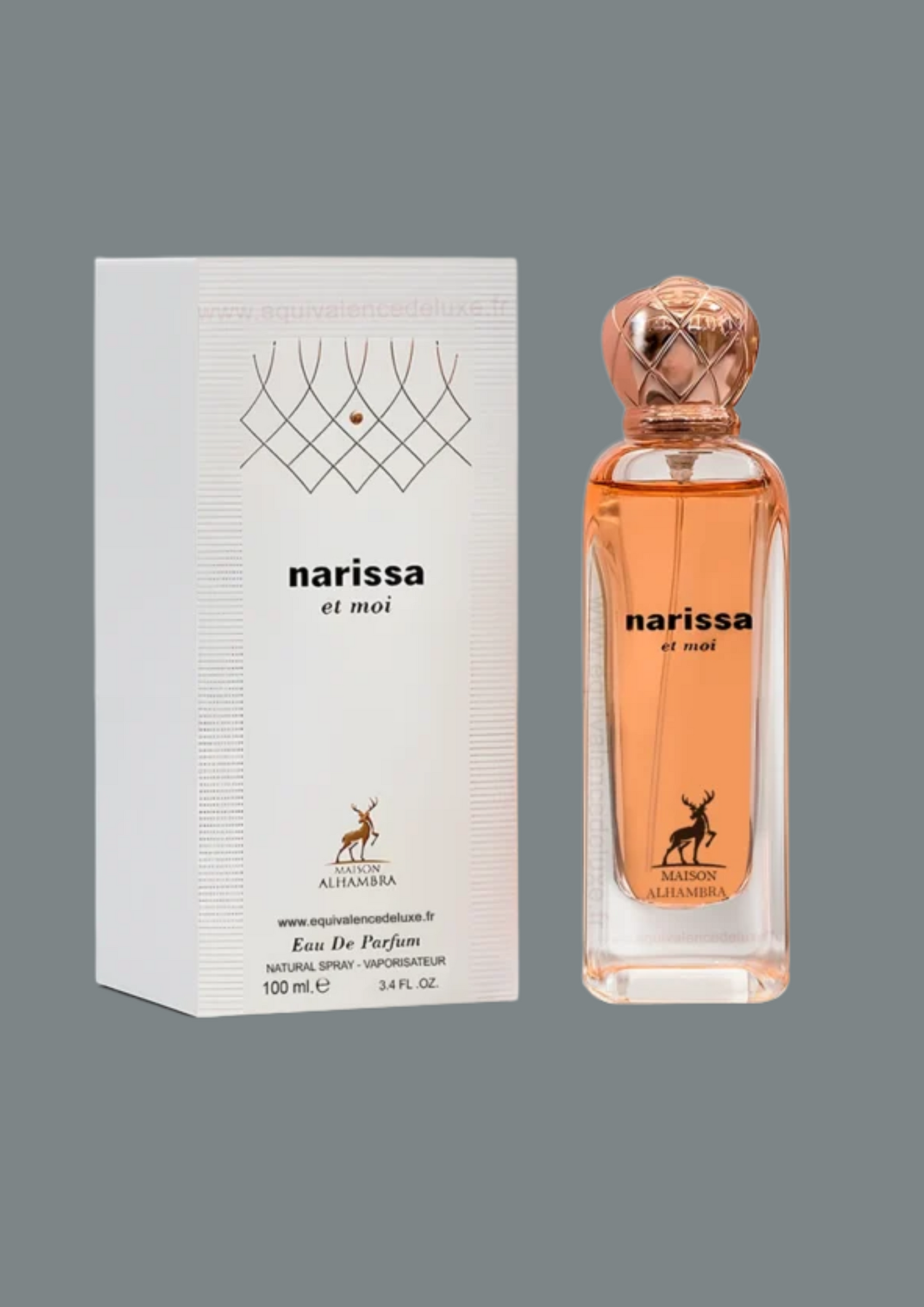 Eau de parfum Narissa et Moi - Maison Alhambra 100 ML