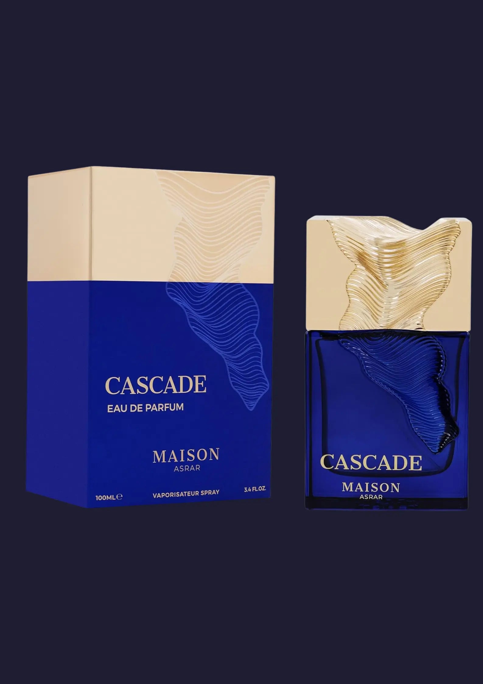 Eau de Parfum Cascade - Maison Asrar 100 ML Inspiration : Bleu - Chanel