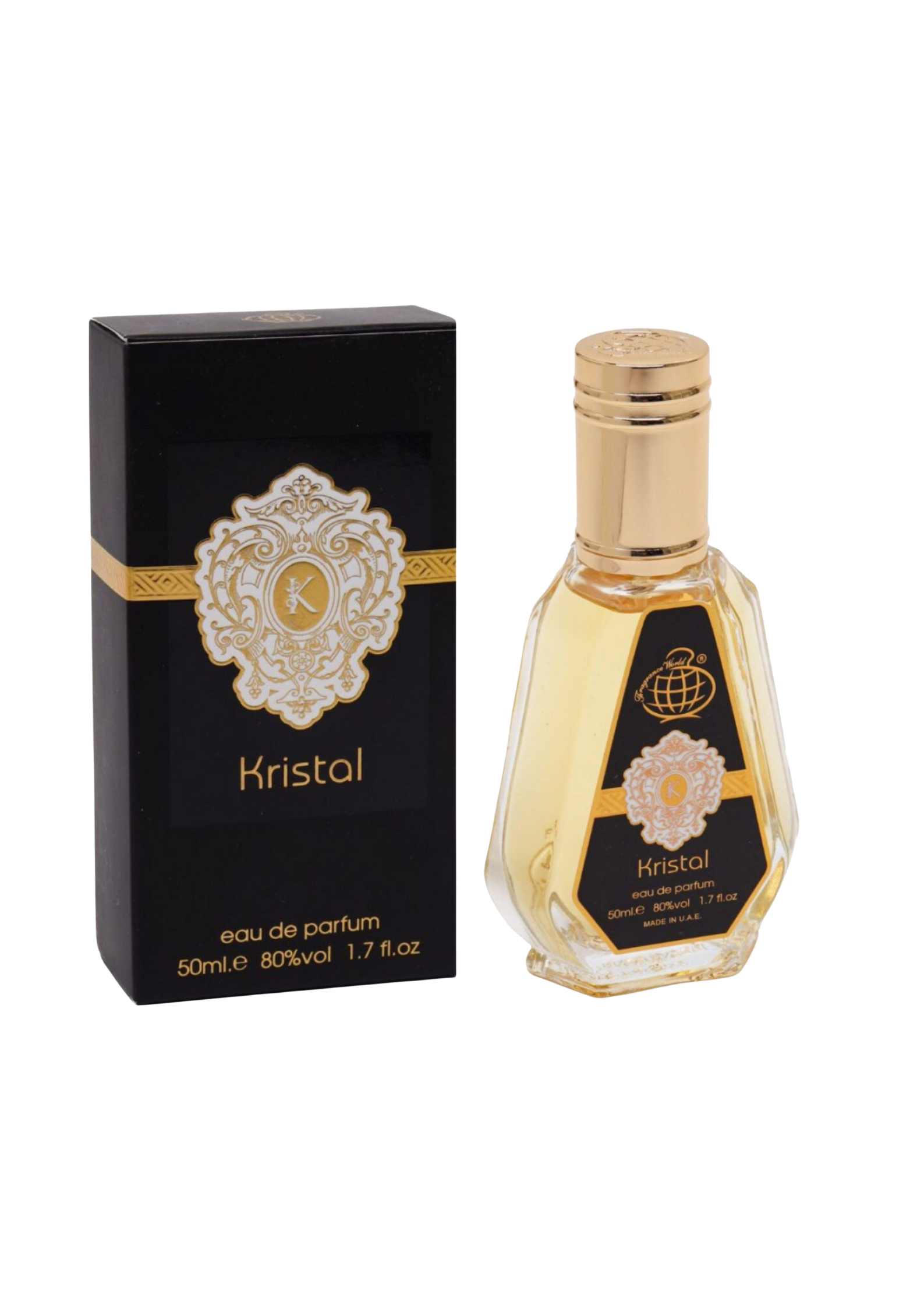 Eau de parfum Kristal - Fragrance World 50 ML