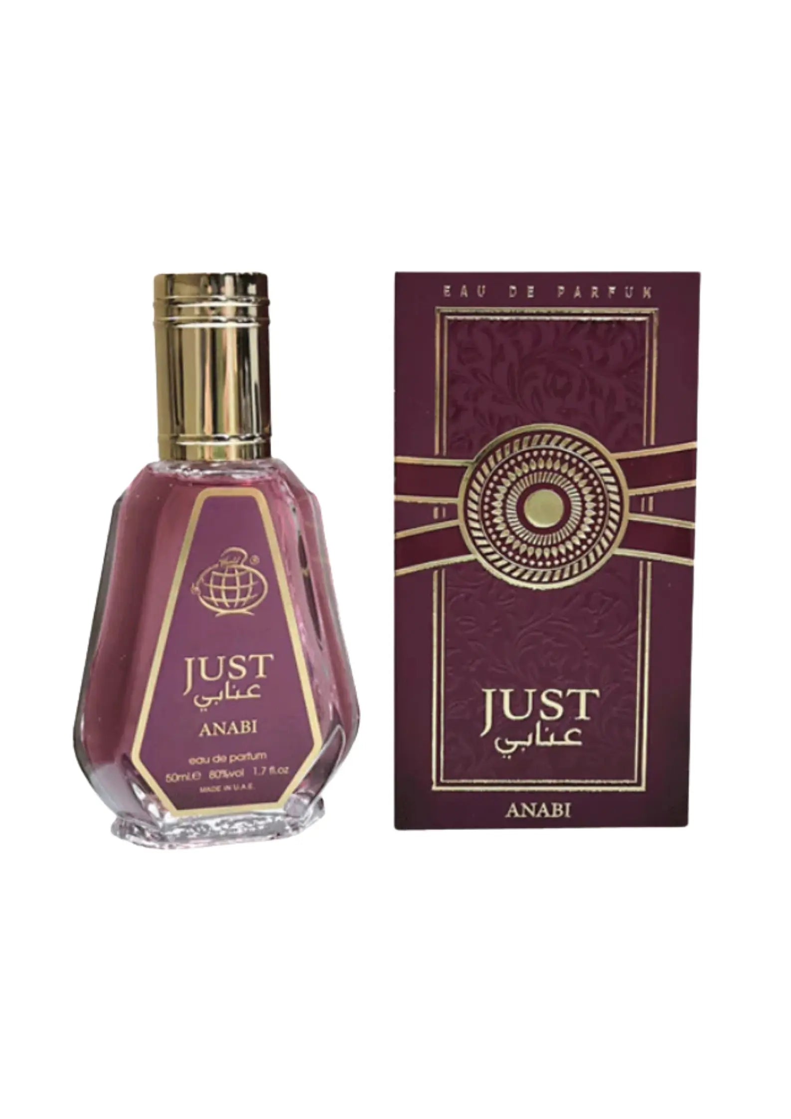 Eau de parfum Just Anabi - Fragrance World 50 ML Inspiration : Cherry Smoke - Tom Ford