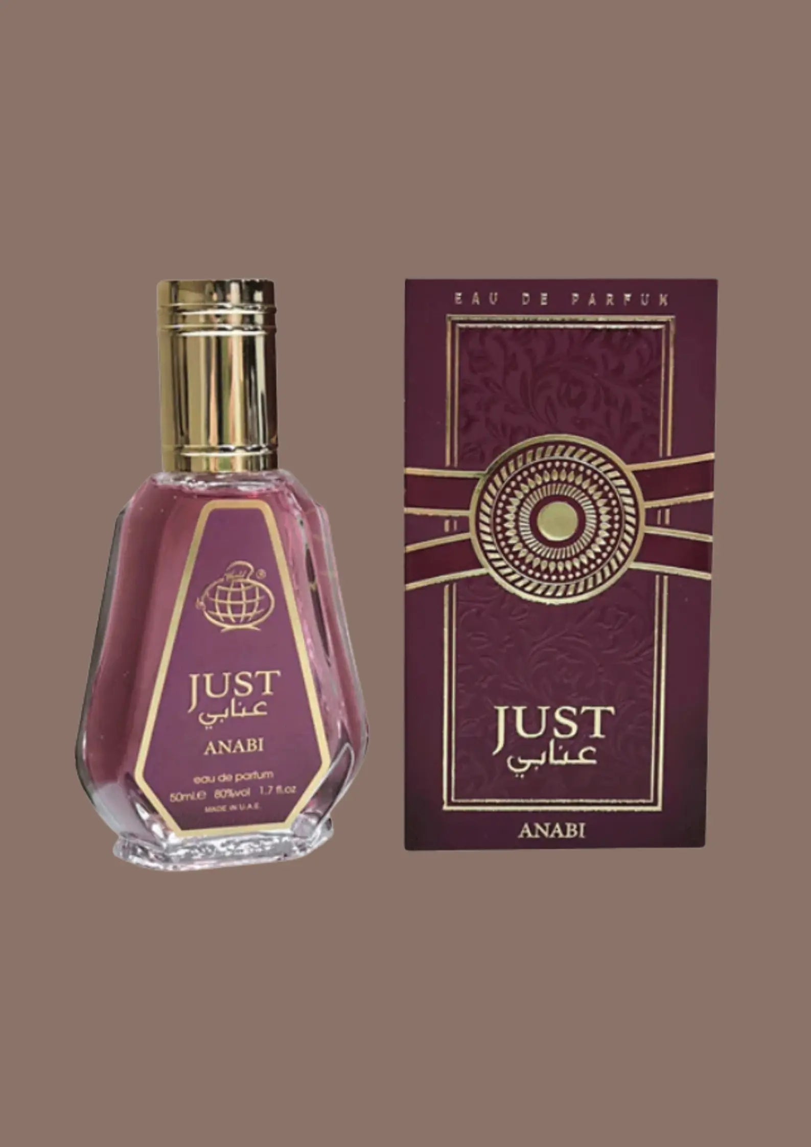 Eau de parfum Just Anabi - Fragrance World 50 ML Inspiration : Cherry Smoke - Tom Ford