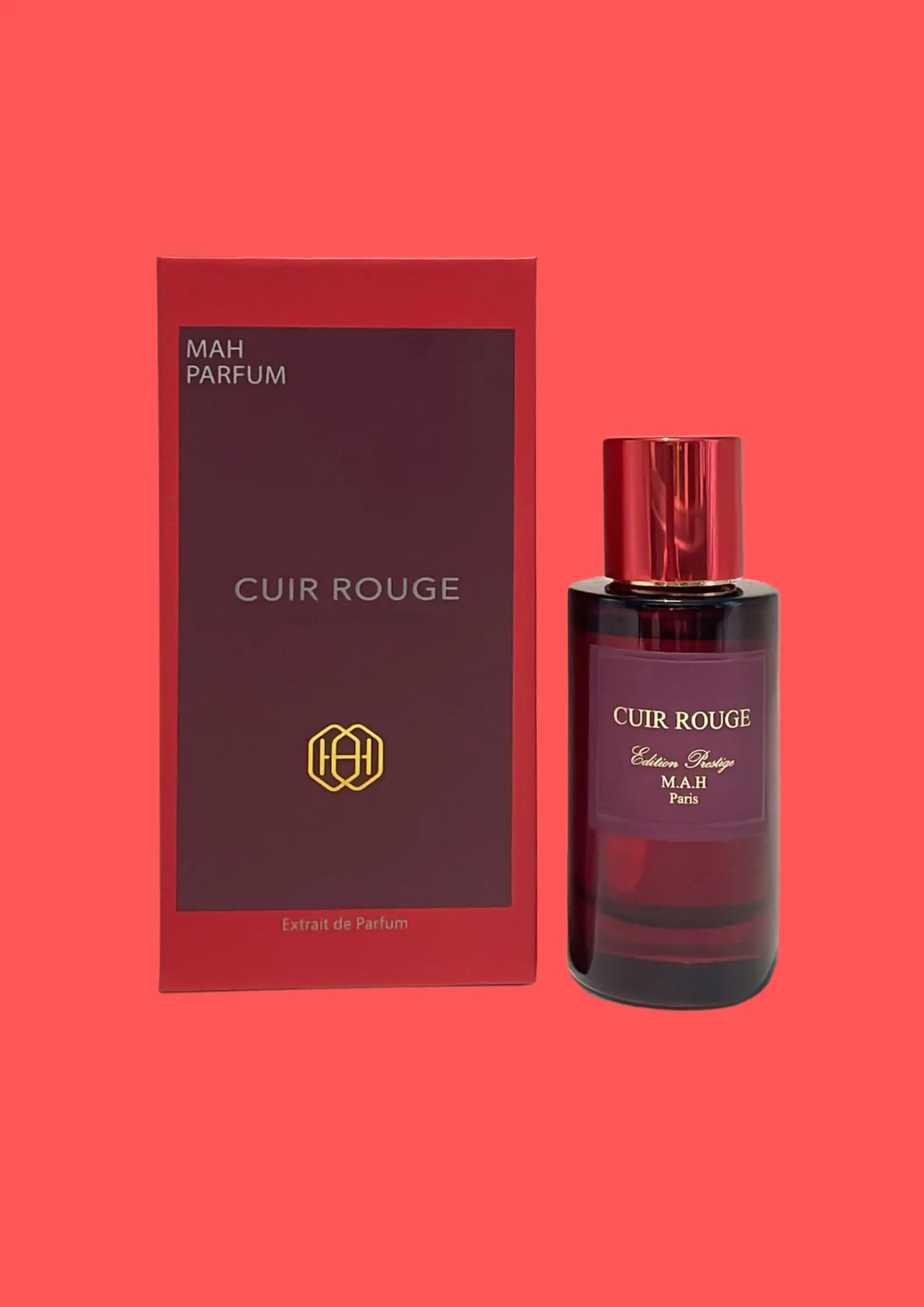 Extrait de parfum Cuir rouge - MAH 50 ML PDS SHOP