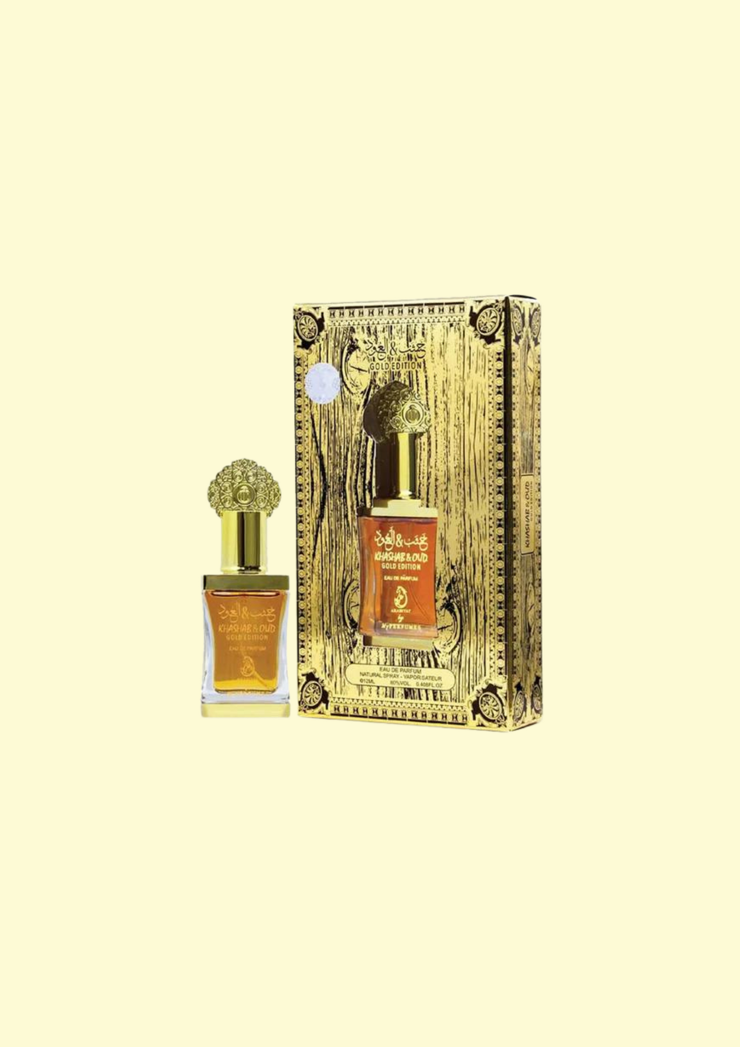 KHASHAB & OUD Gold édition huile parfumée concentrée - My Perfumes 12 ML
