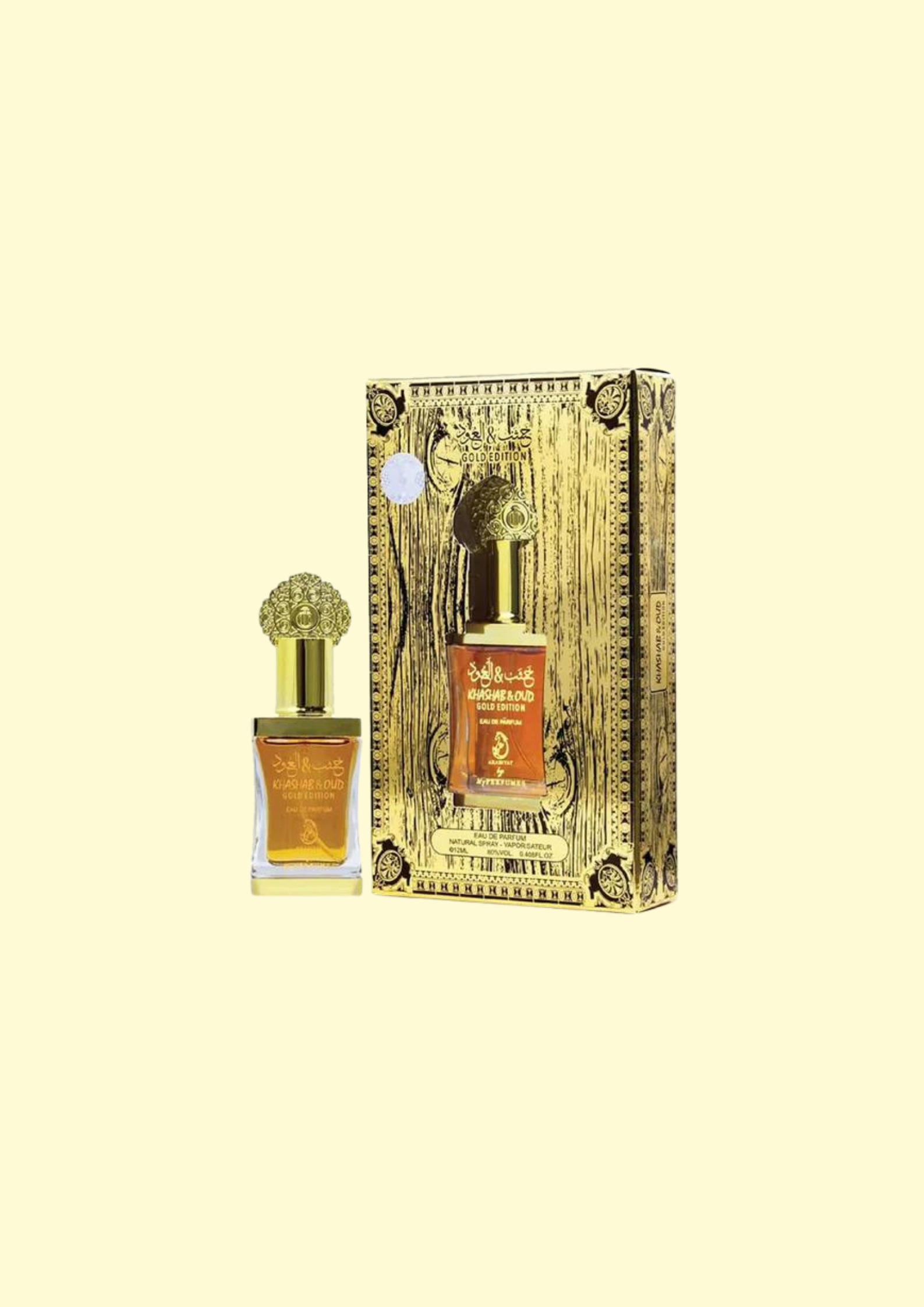 KHASHAB & OUD Gold édition huile parfumée concentrée - My Perfumes 12 ML
