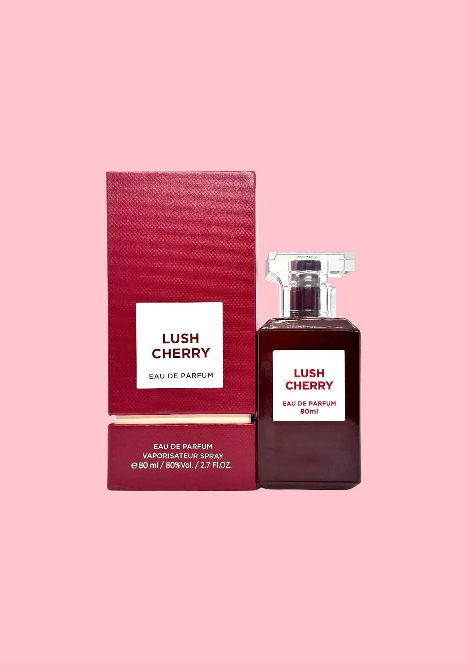 Eau de Parfum Lush Cherry - Fragrance World 80 ML Inspiration : Lost Cherry - Tom Ford