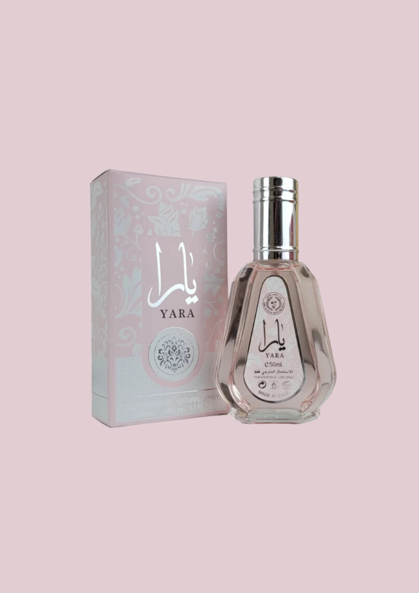 Eau de parfum Yara rose - Lattafa 50 ML