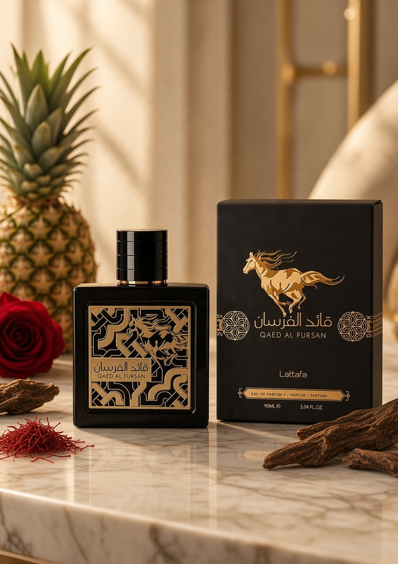 Eau de Parfum Qaed Al Fursan - Lattafa 90 ML
