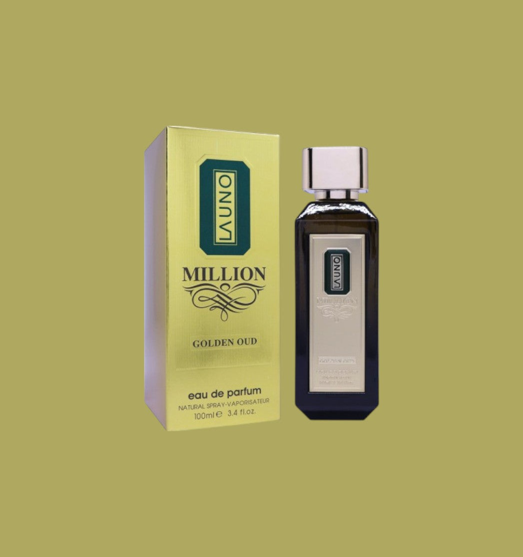 Eau de Parfum La Uno Million Golden Oud - Fragrance World 100 ML