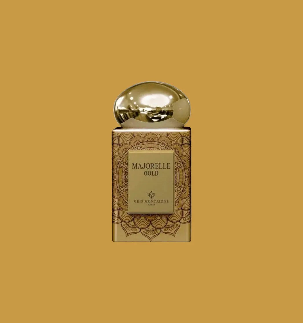 Extrait de parfum Majorelle Gold – Gris Montaigne 75 ML Inspiration : Madawi - Arabian Oud