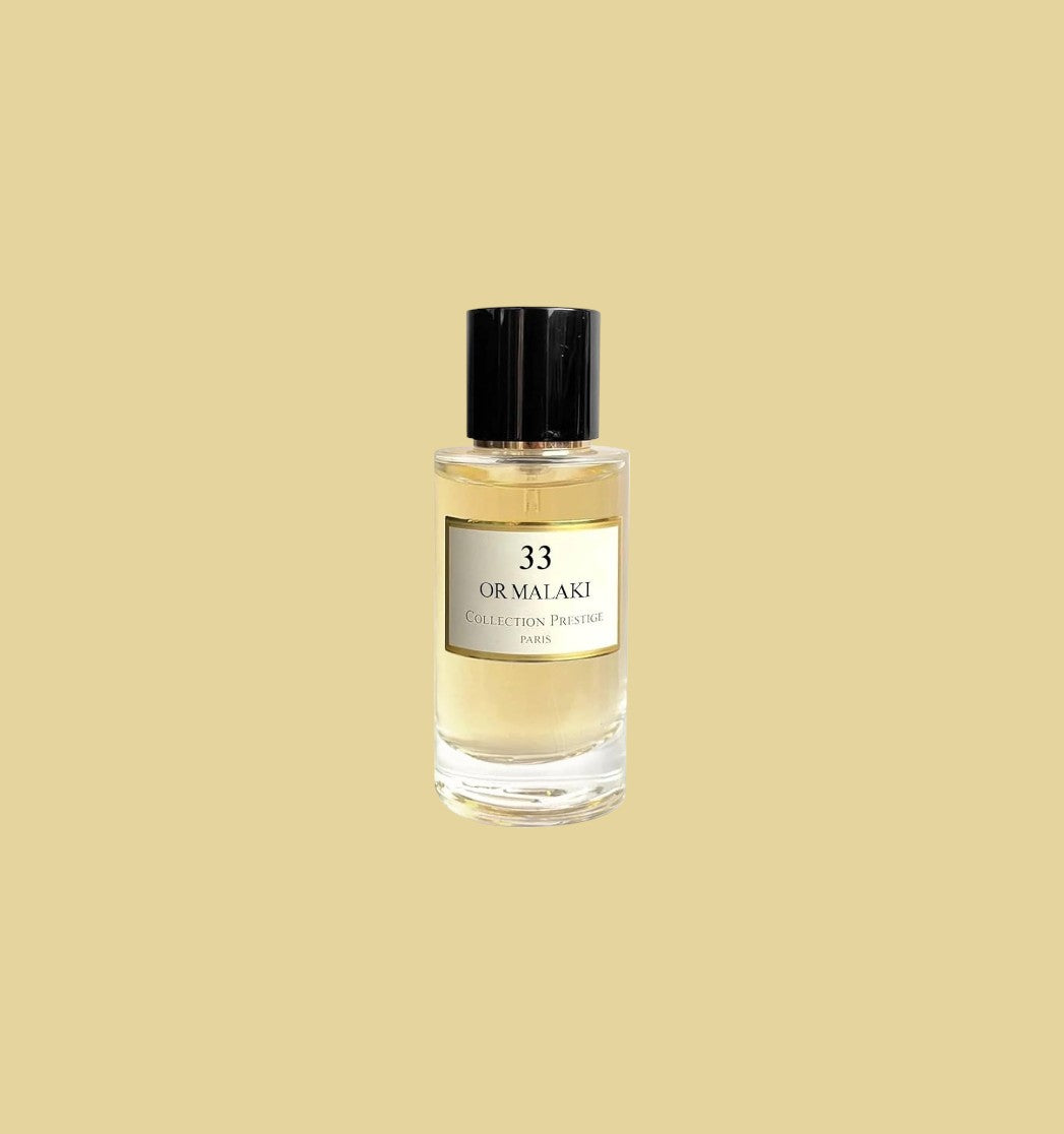 Extrait de Parfum Or Malaki N°33 - Collection Prestige Paris 50 ML