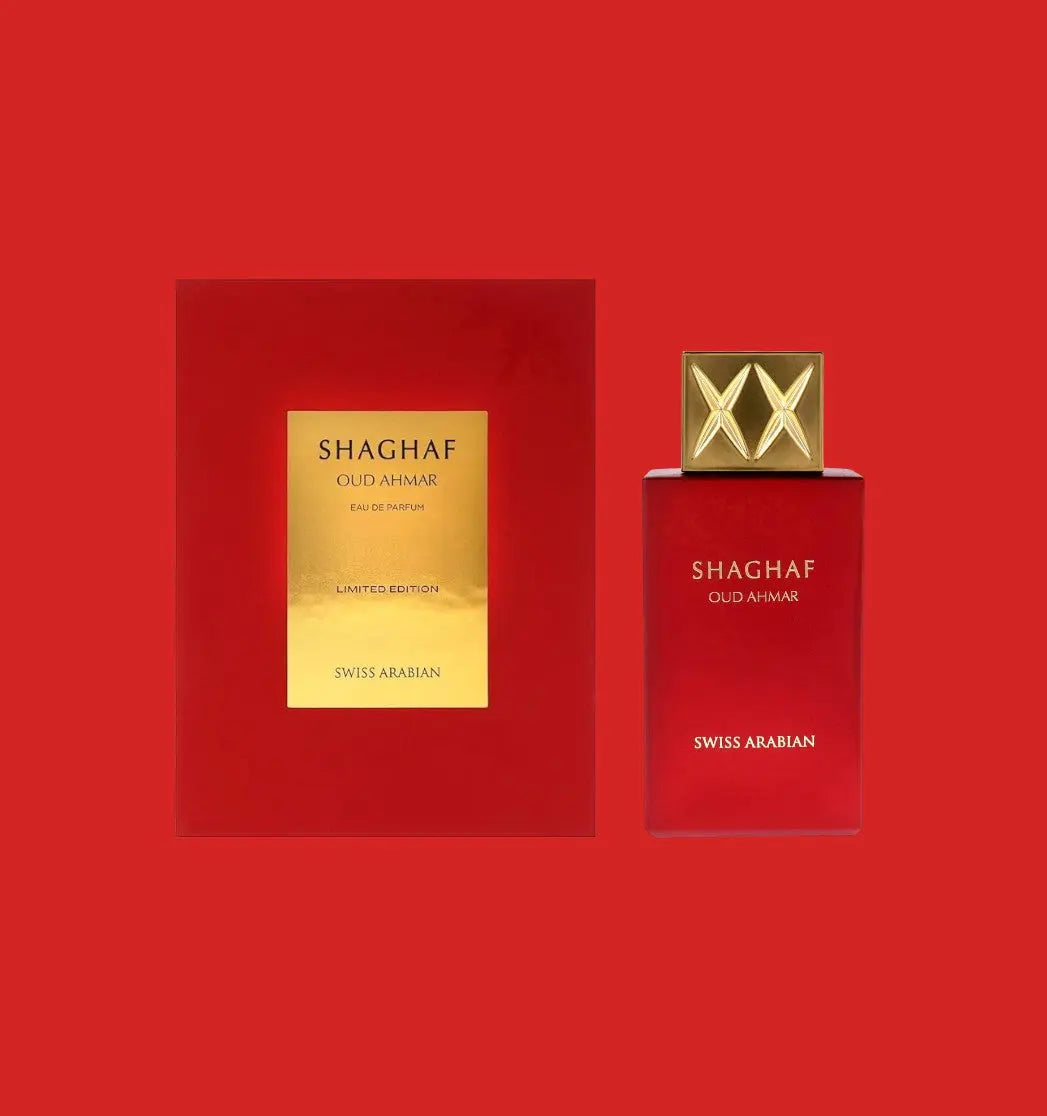 Eau de Parfum SHAGHAF Oud Ahmar - Swiss Arabian 75 ML Swiss Arabian