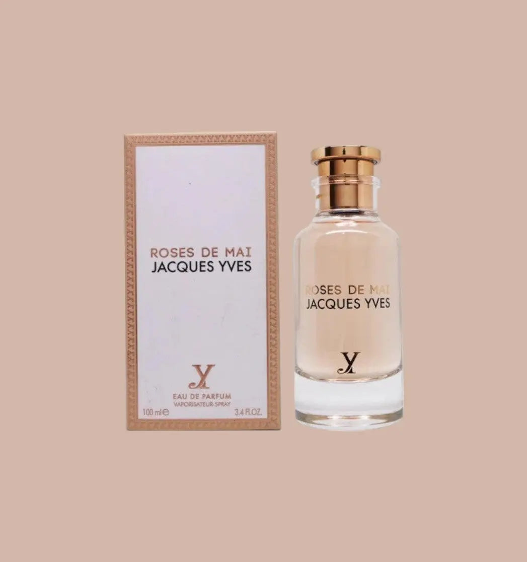 Eau de Parfum Rose de Mai Jacques Yves - Fragrance World 100 ML Inspiration : Fleur du désert - Louis Vuitton