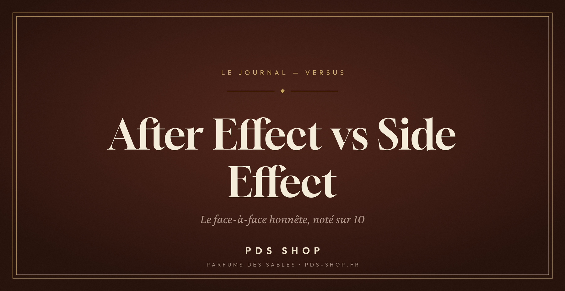 After Effect vs Side Effect (Initio) : le comparatif (8,3/10)
