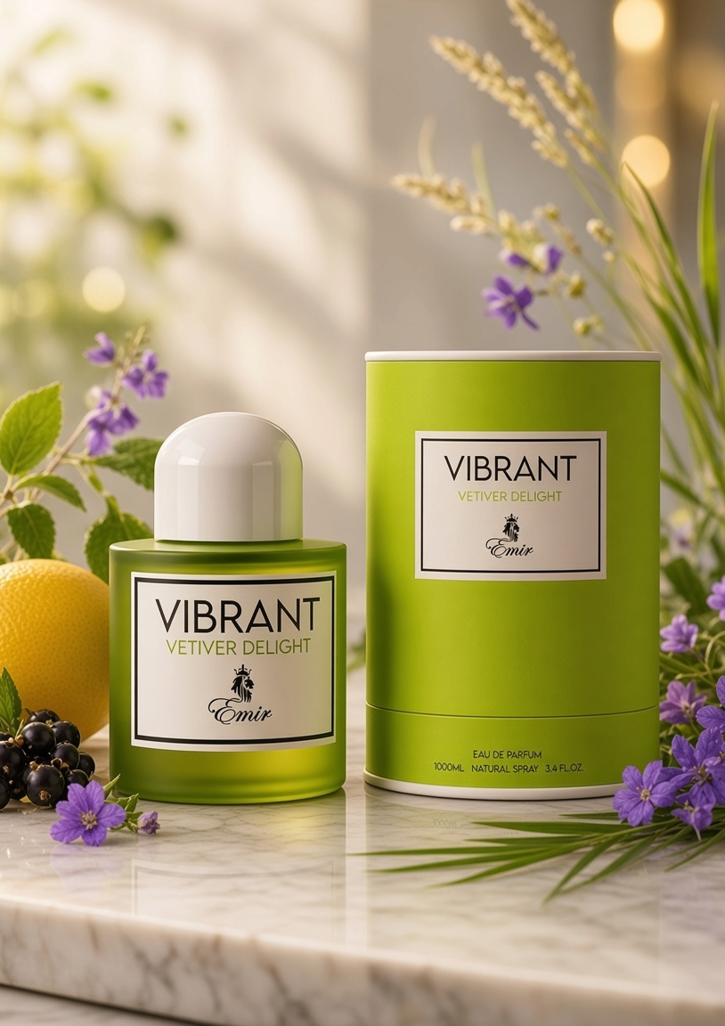 Eau de Parfum Vibrant Vétiver Delight - Emir 100 ML