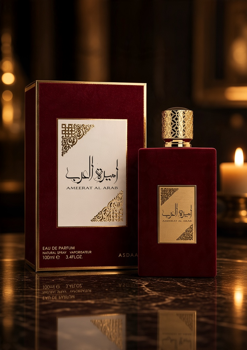 Eau de parfum Ameerat Al Arab rouge - Asdaaf 100 ML