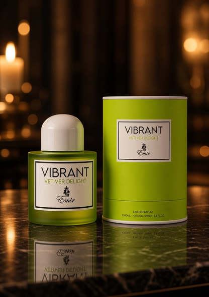 Eau de Parfum Vibrant Vétiver Delight - Emir 100 ML