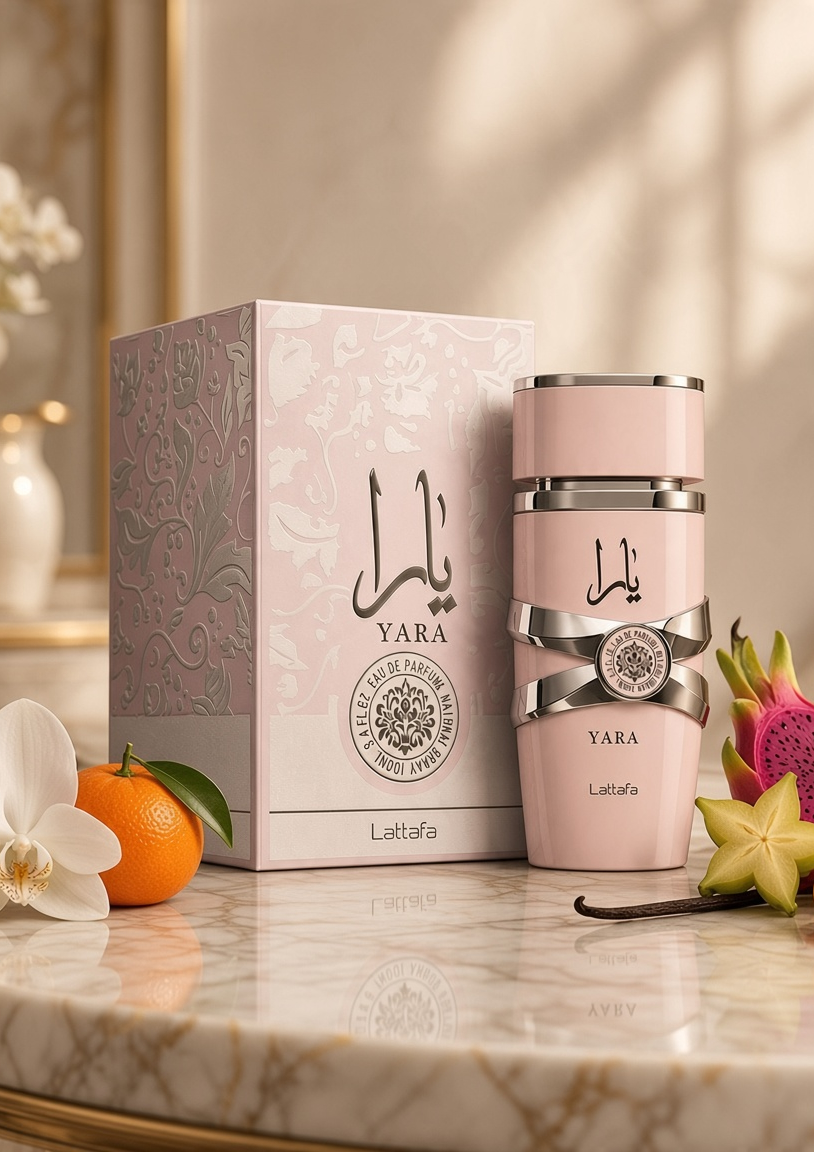 Eau de parfum Yara rose  - Lattafa 100 ML
