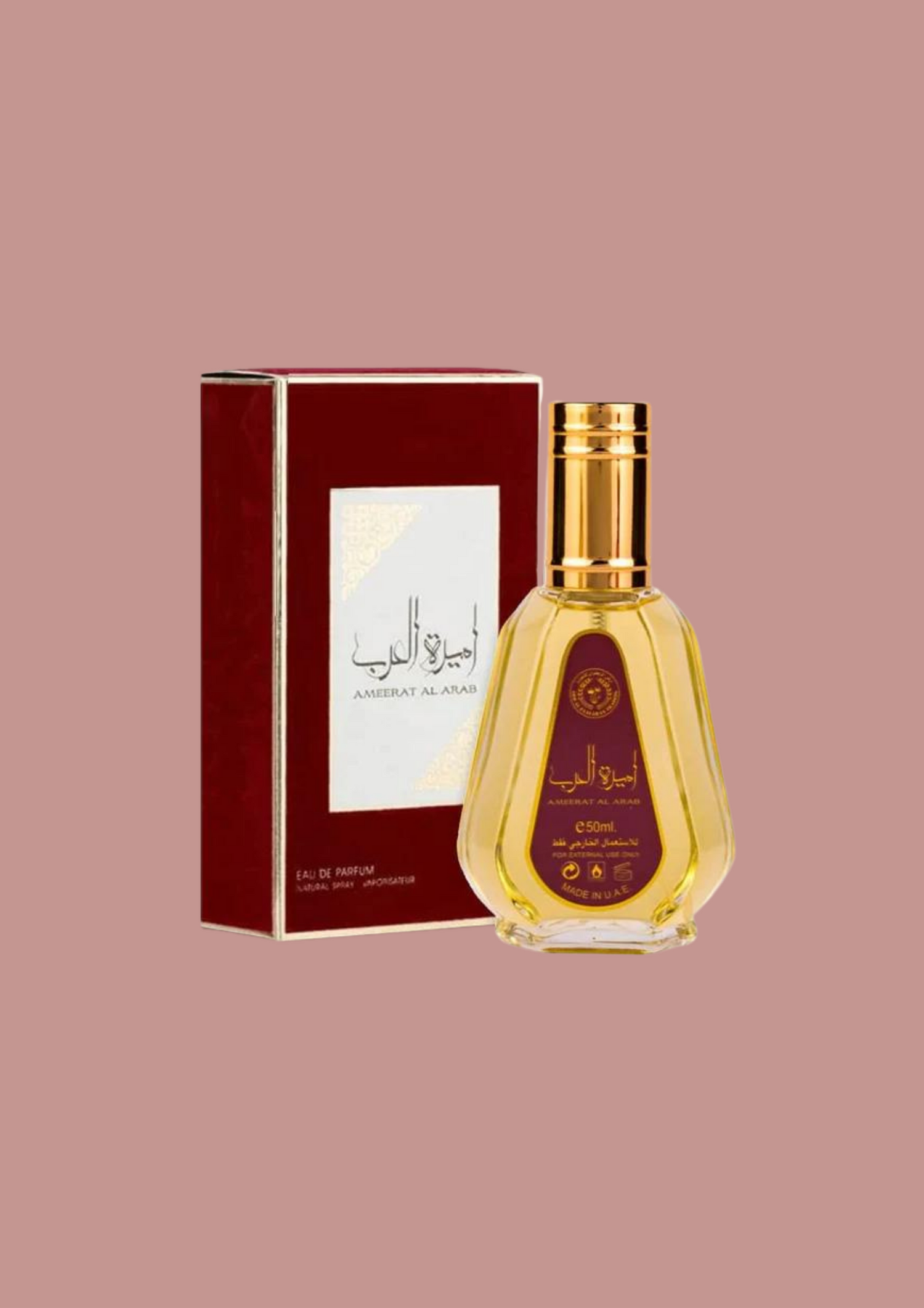 Eau de parfum Ameerat Al Arab rouge - Asdaaf 50 ML