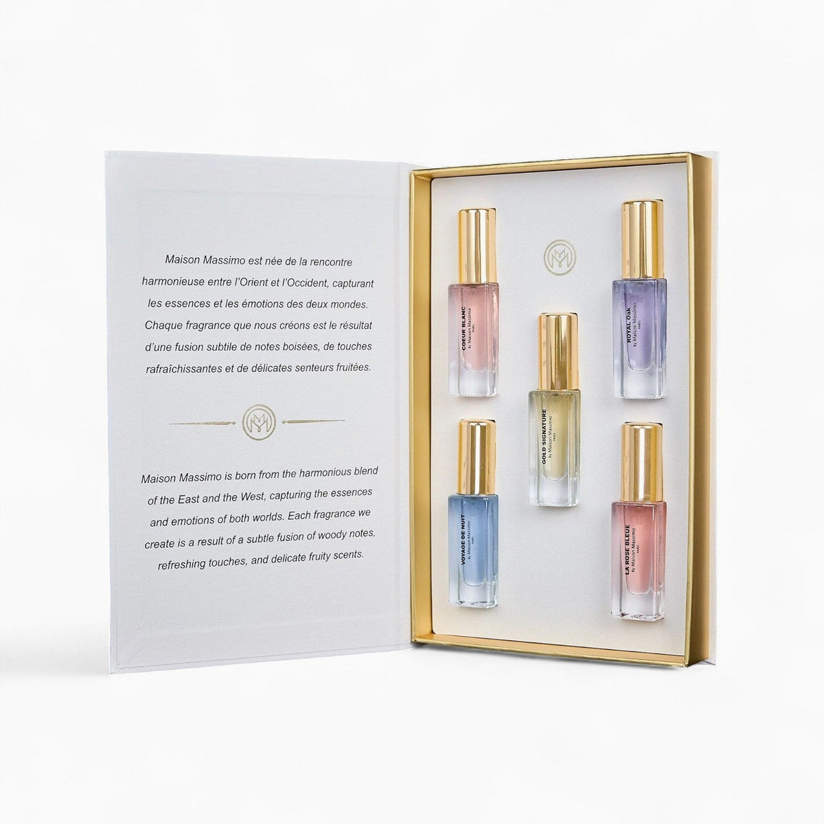 Coffret Découverte - Massimo Paris 5x5 ml