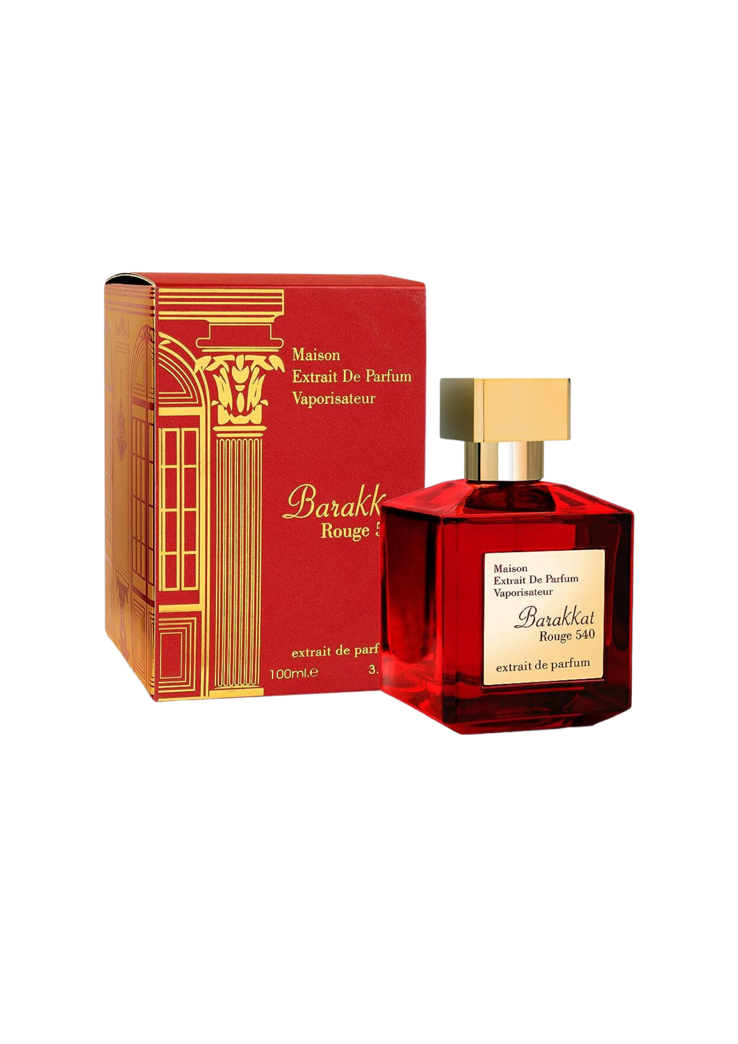 Eau de Parfum Barakkat Rouge 540 - Fragrance World 100 ML