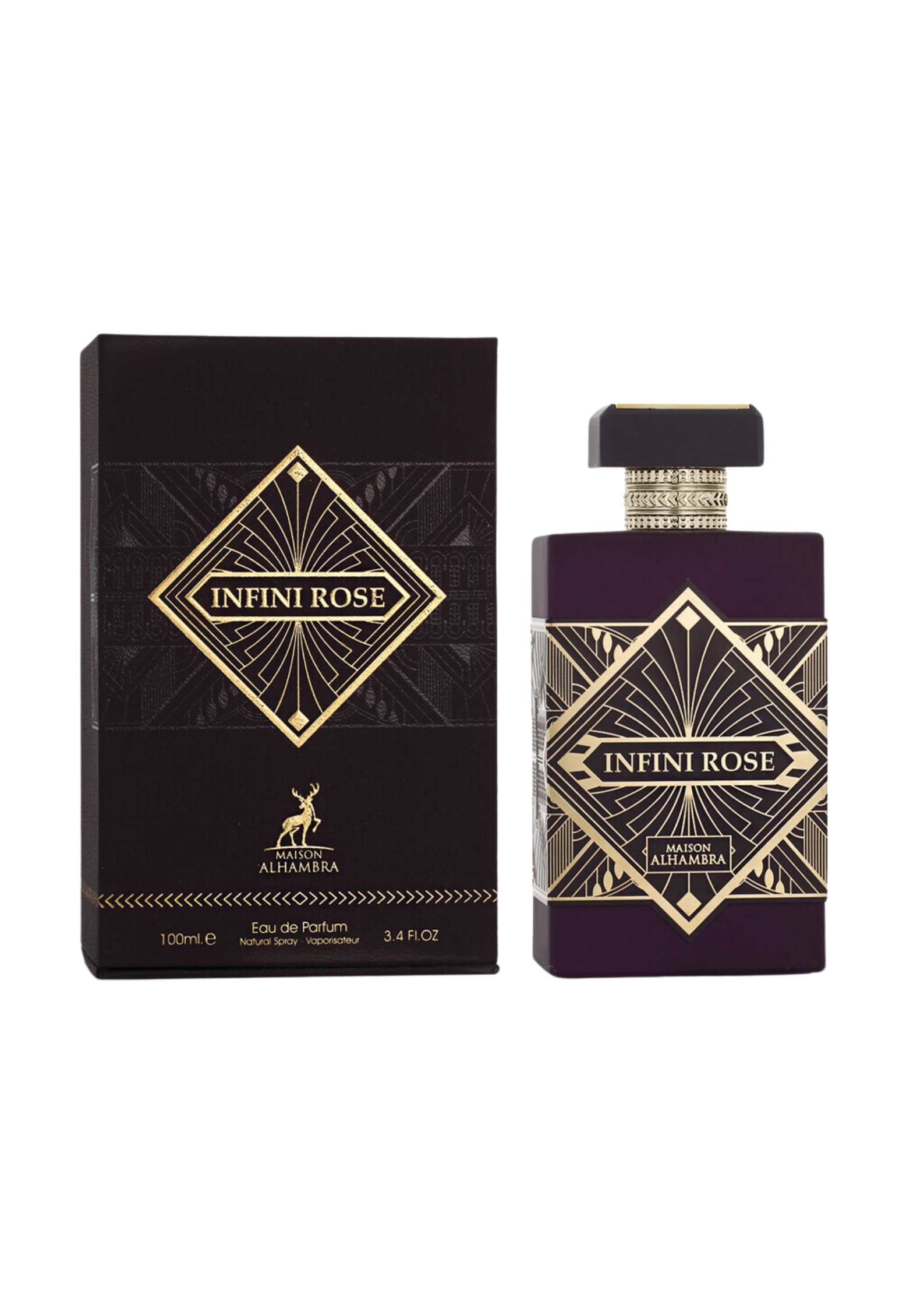 Eau de Parfum Infini Rose Maison Alhambra 100 ML - PDS SHOP