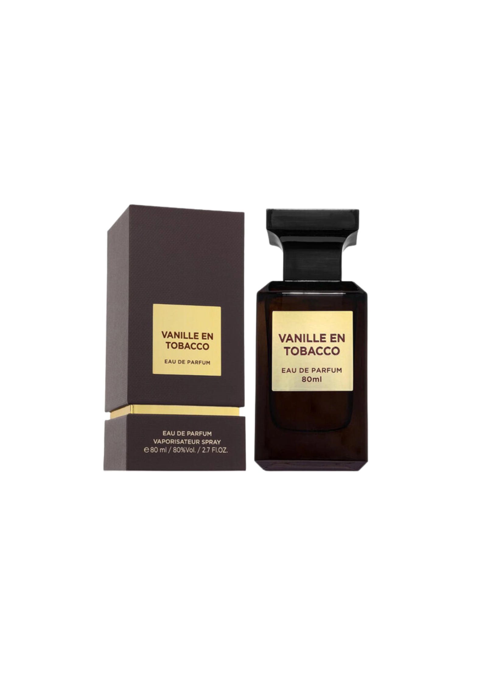 Eau de Parfum Vanille en Tobacco Fragrance World 80 ML - PDS SHOP