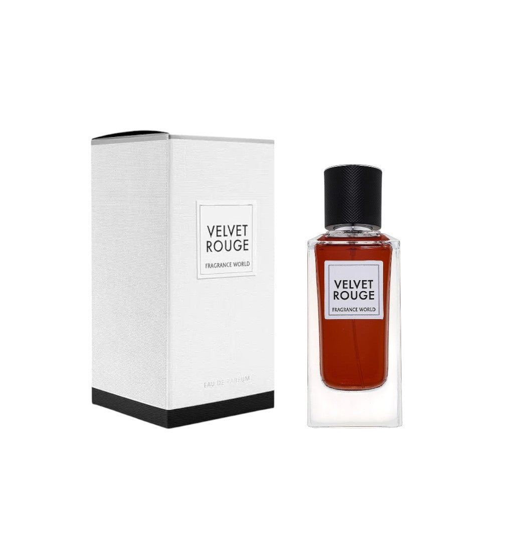 Eau de Parfum Velvet rouge Fragrance world 100 ML - PDS SHOP