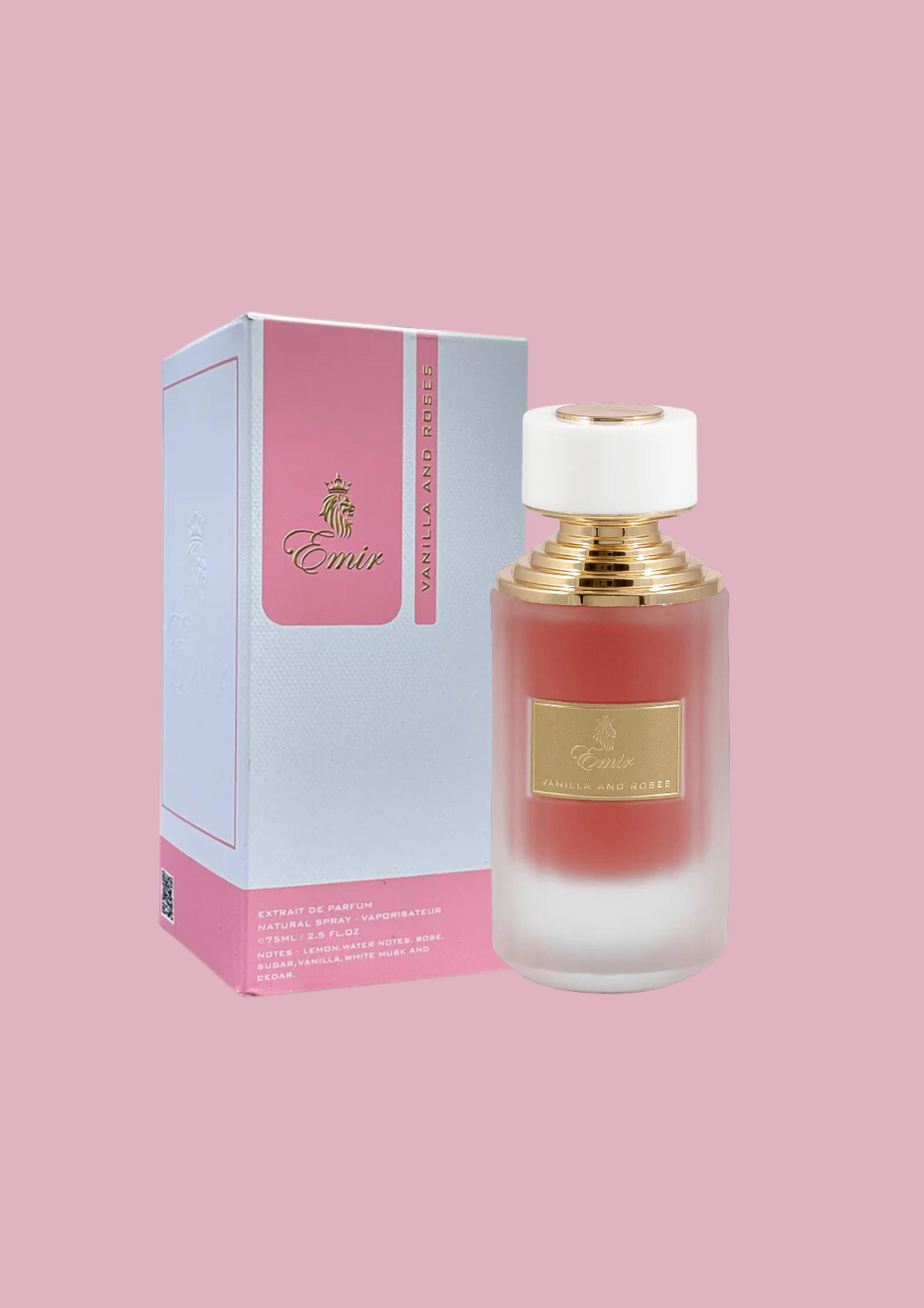 Extrait de Parfum Vanilla and Rose - Emir 75 ML