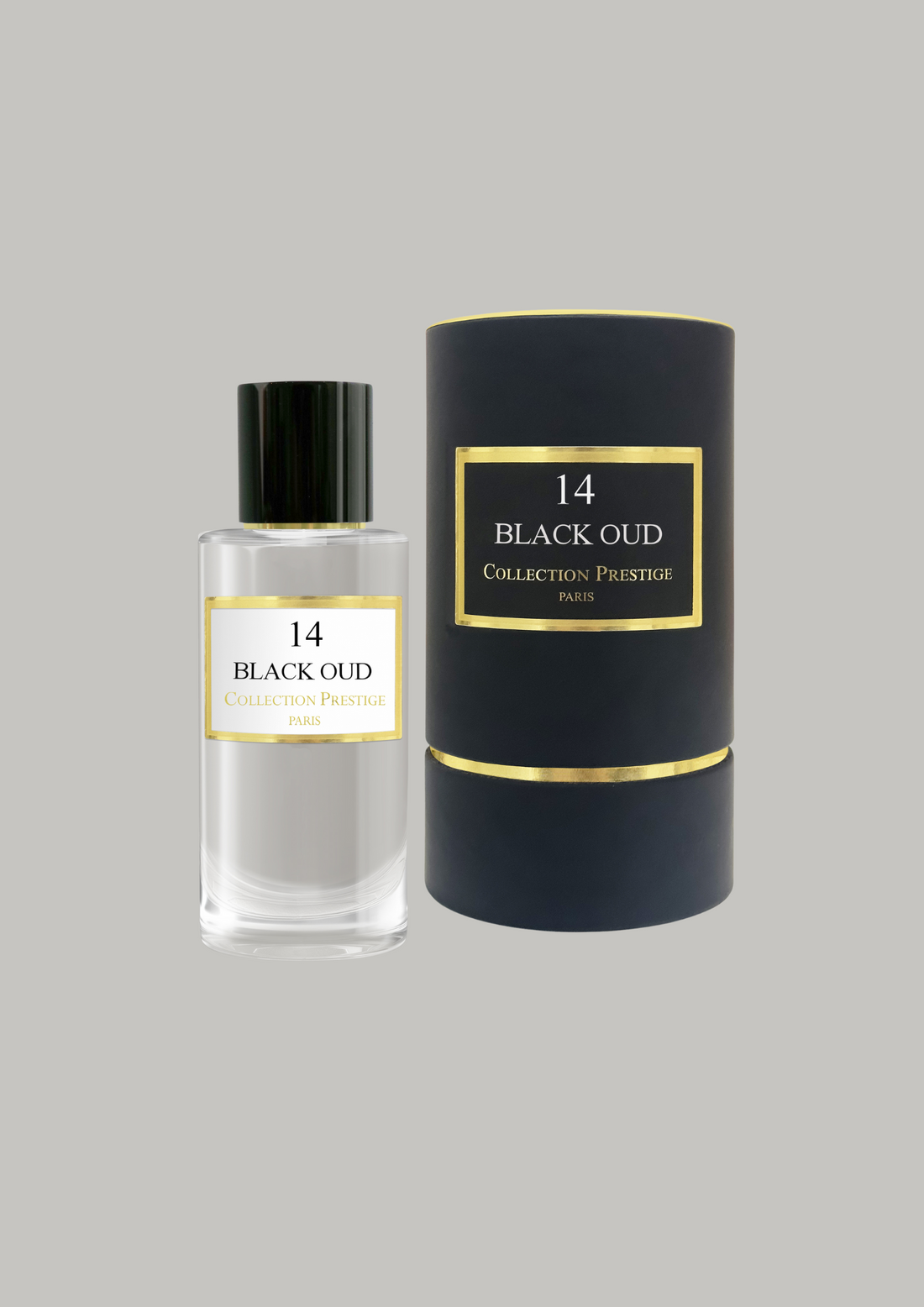 Extrait de Parfum Black Oud N°14 - Collection Prestige Paris 50 ML