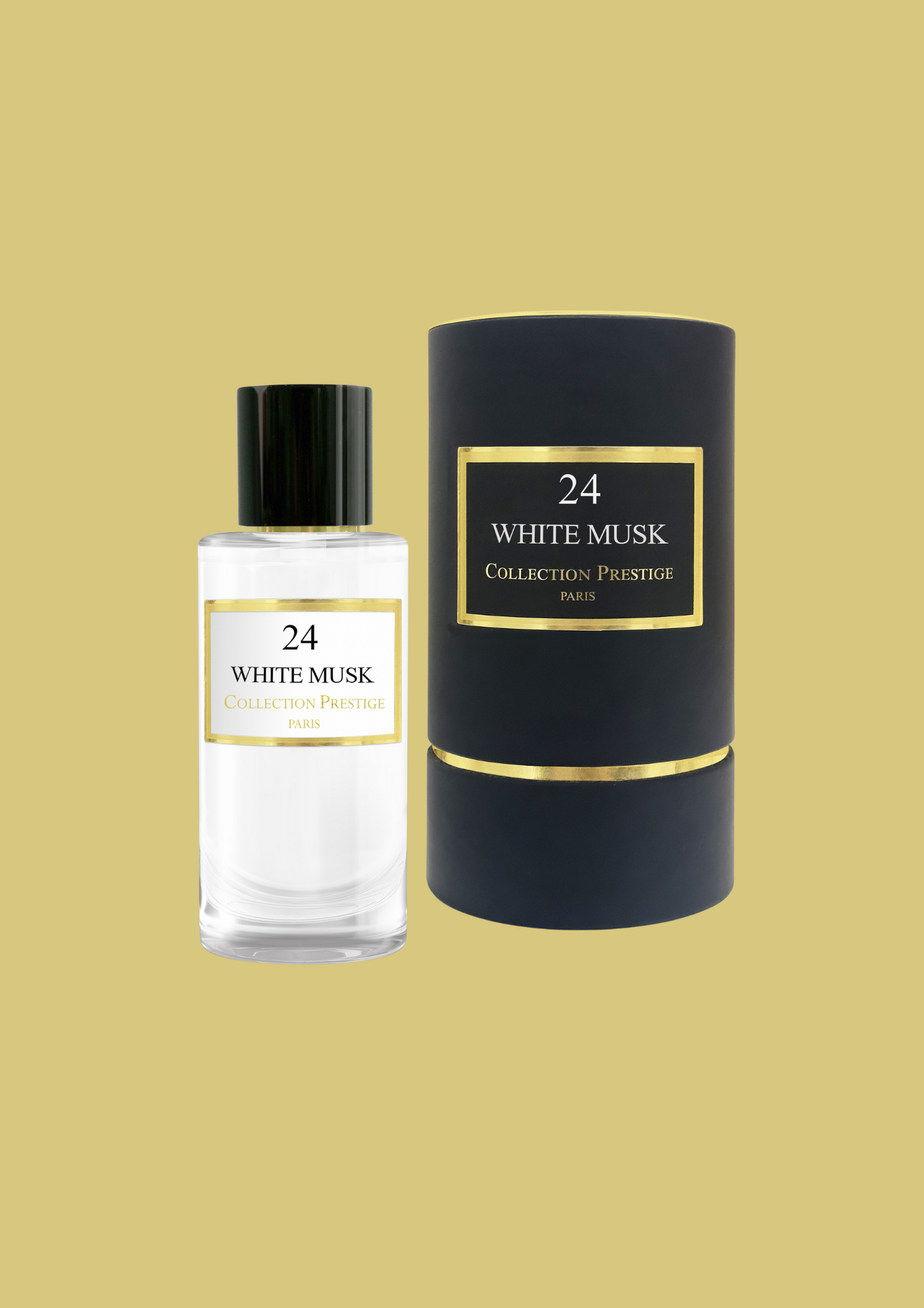 Eau de Parfum White Musc N°24 - Collection Prestige Paris 50 ML