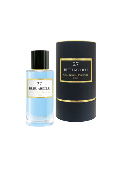 Extrait de Parfum Bleu Absolu N°27 Collection Prestige Paris 50 ML - PDS SHOP