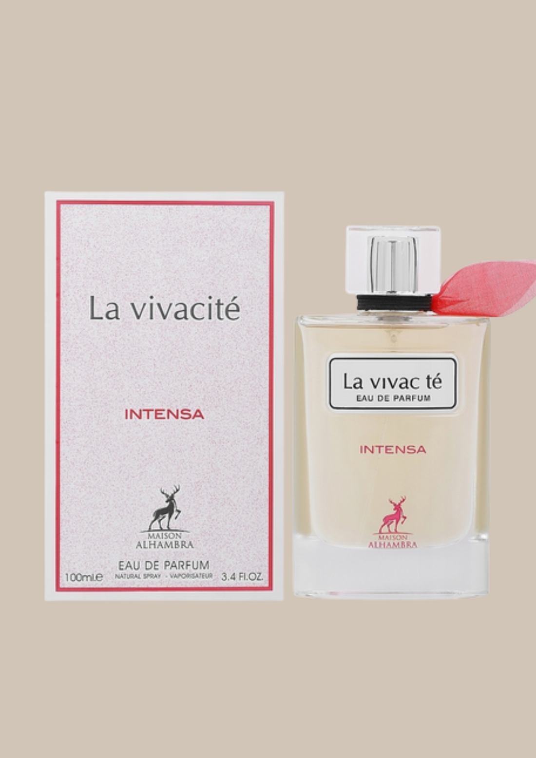 Eau de parfum La Vivacité Intensa - Maison Alhambra 100 ML