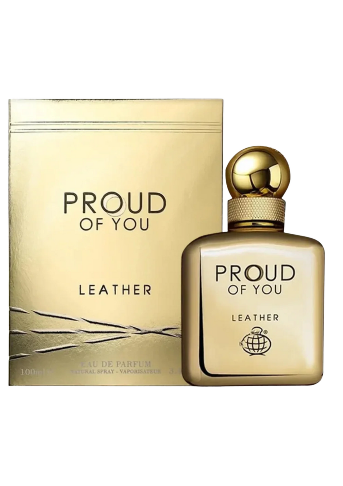 Eau de Parfum Proud Of You Leather - Fragrance World 100 ML